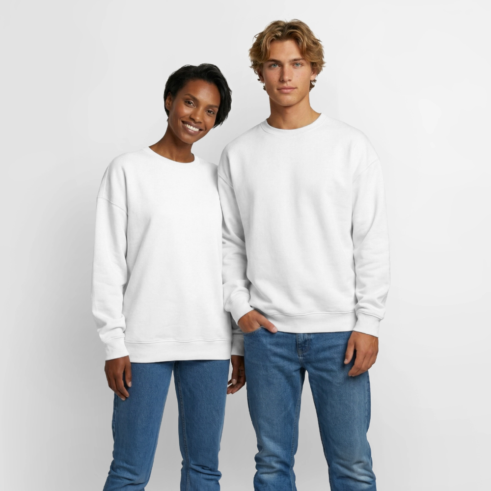 Oversized Heavyweight Sweatshirt - Agape - Weiß
