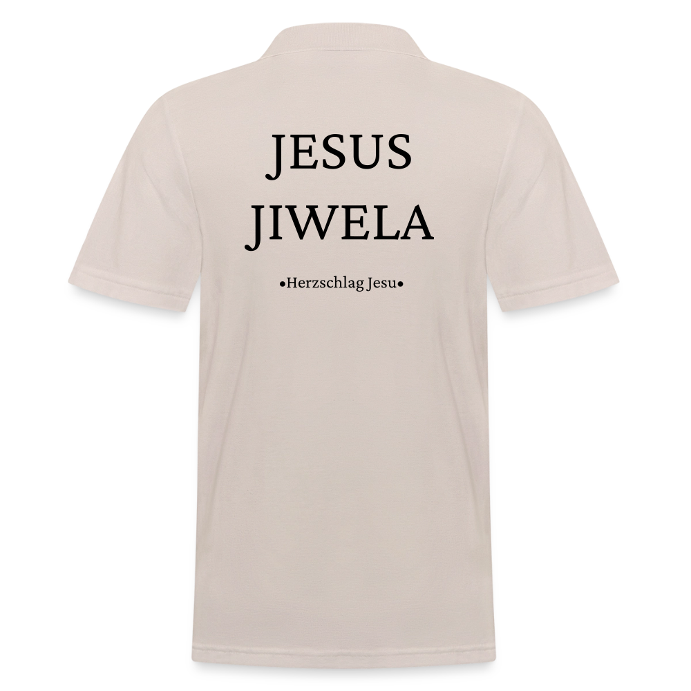 Männer Poloshirt - Jesus Jiwela - Beige