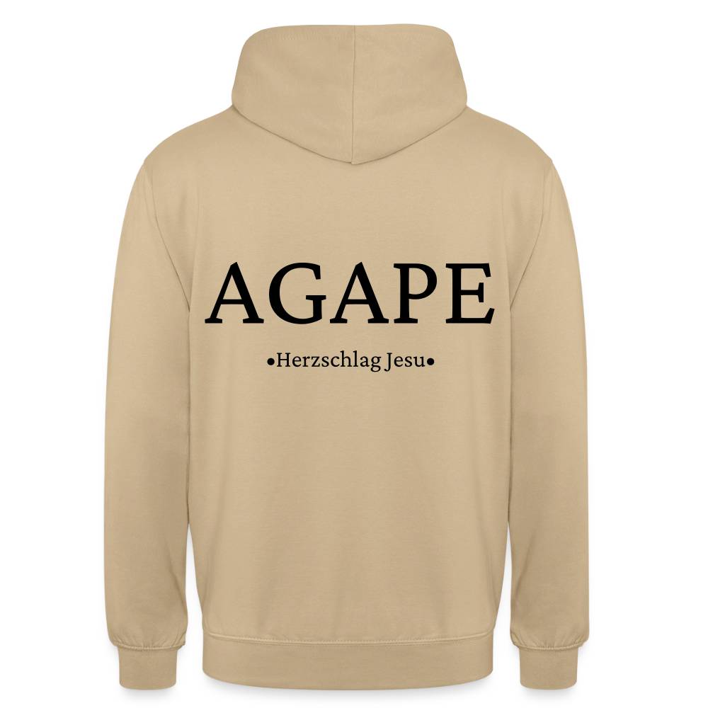 Hoodie - Agape - Beige