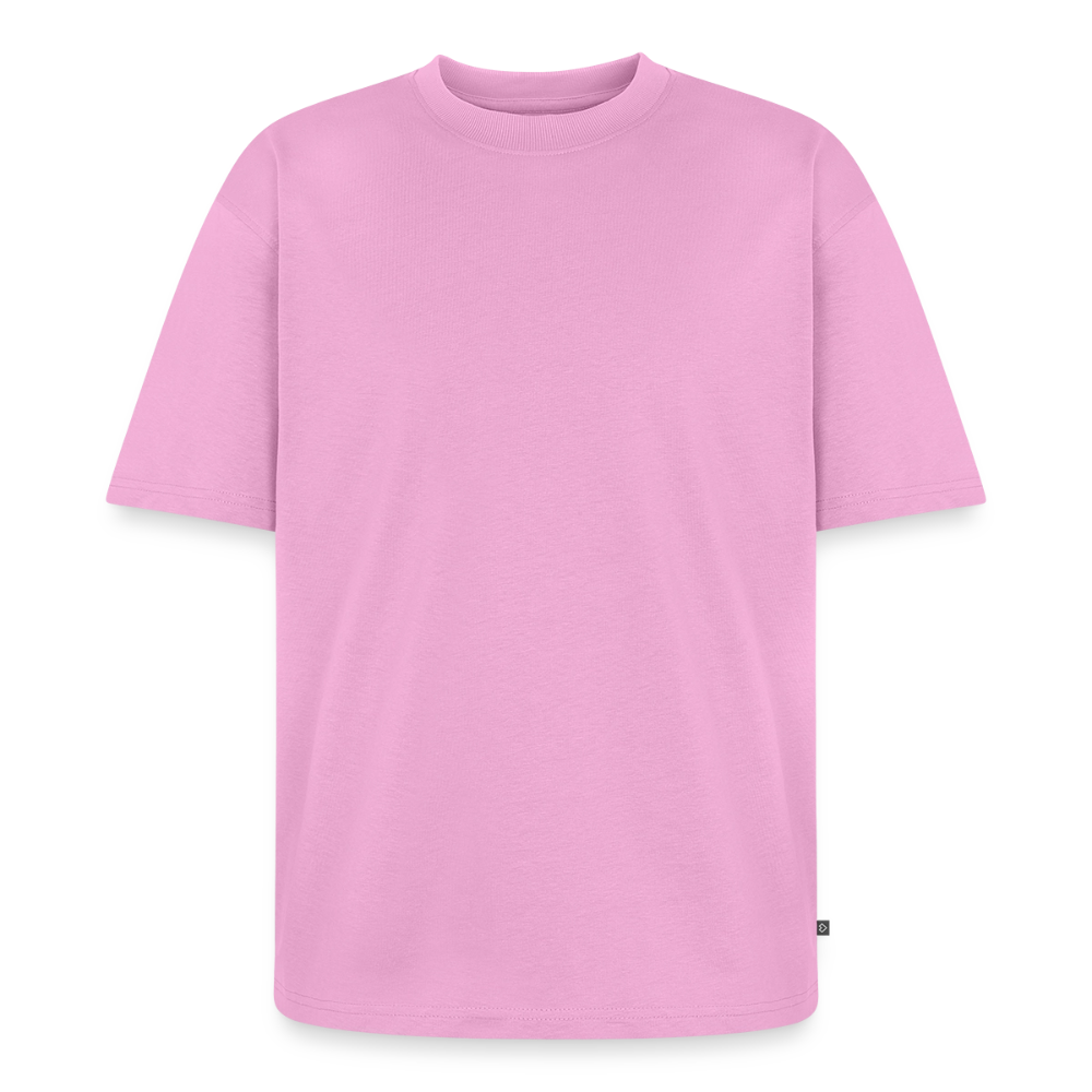 Premium Oversized Bio T-Shirt - Verkündige das Evangelium - Verwaschenes Rosa