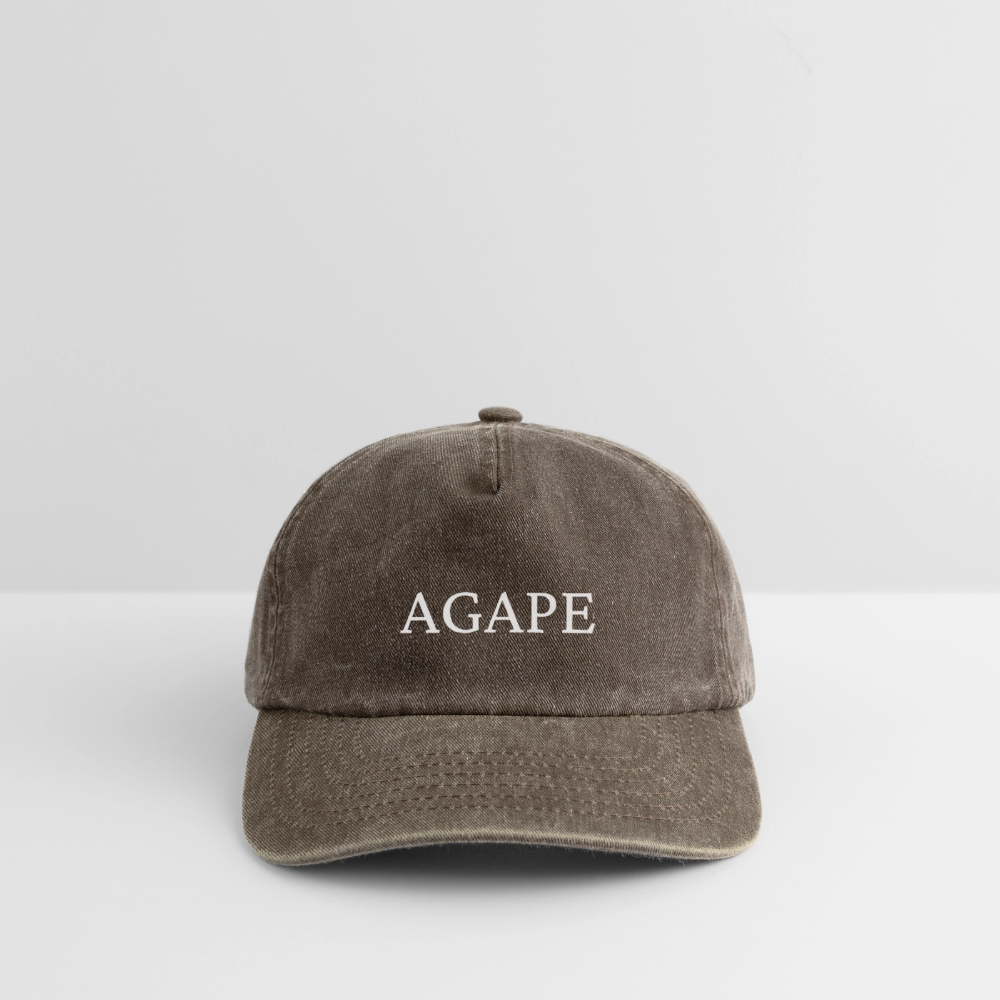 Relaxed Vintage Cap - Agape - Vintage Braun