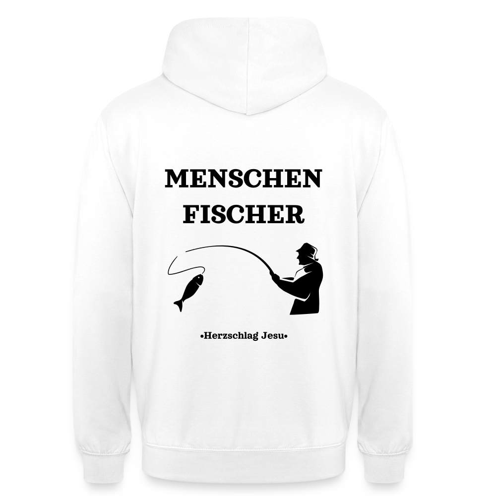Hoodie - Menschen Fischer - Weiß