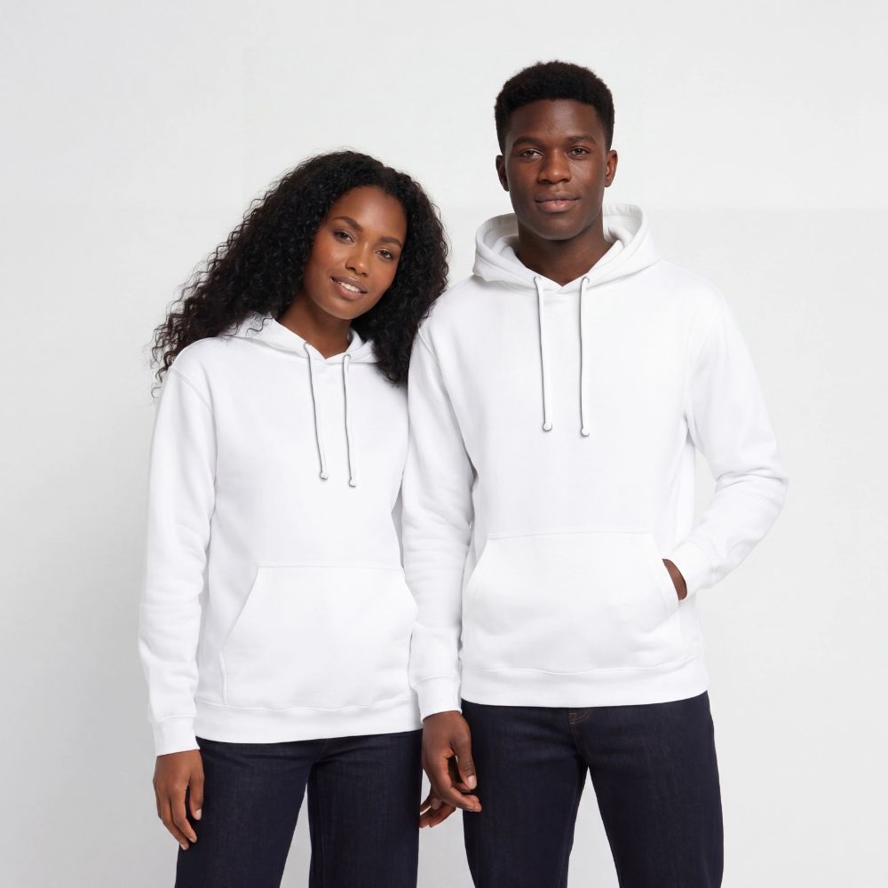 Hoodie - Menschen Fischer - Weiß
