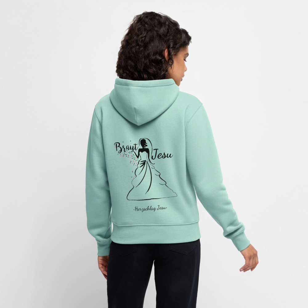 Frauen Premium Hoodie -  Braut Jesu - Mint 