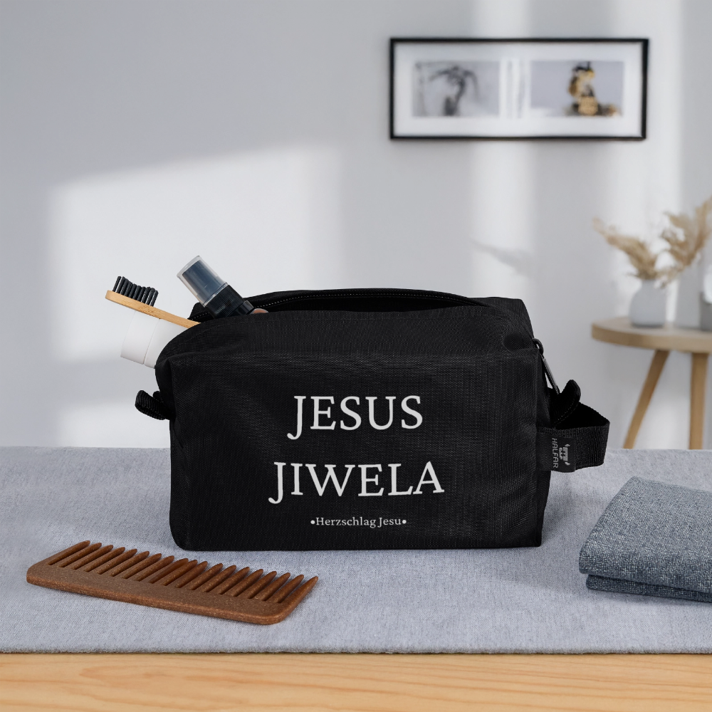 Kulturtasche - Jesus Jiwela - Romenes - Schwarz