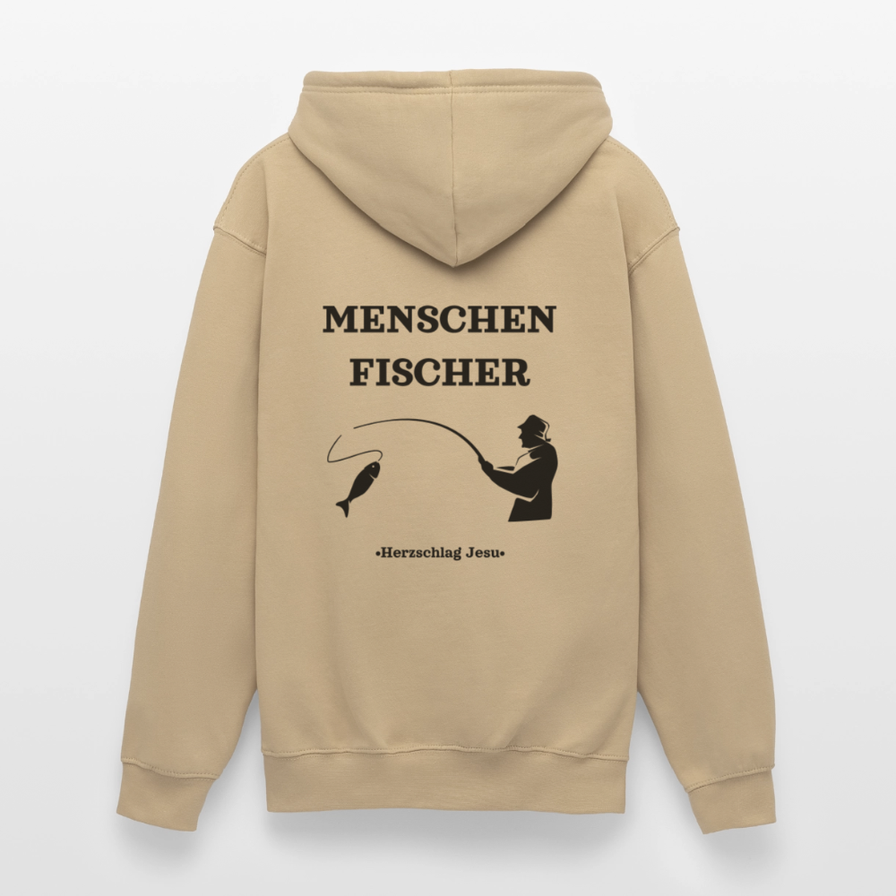 Hoodie - Menschen Fischer - Beige