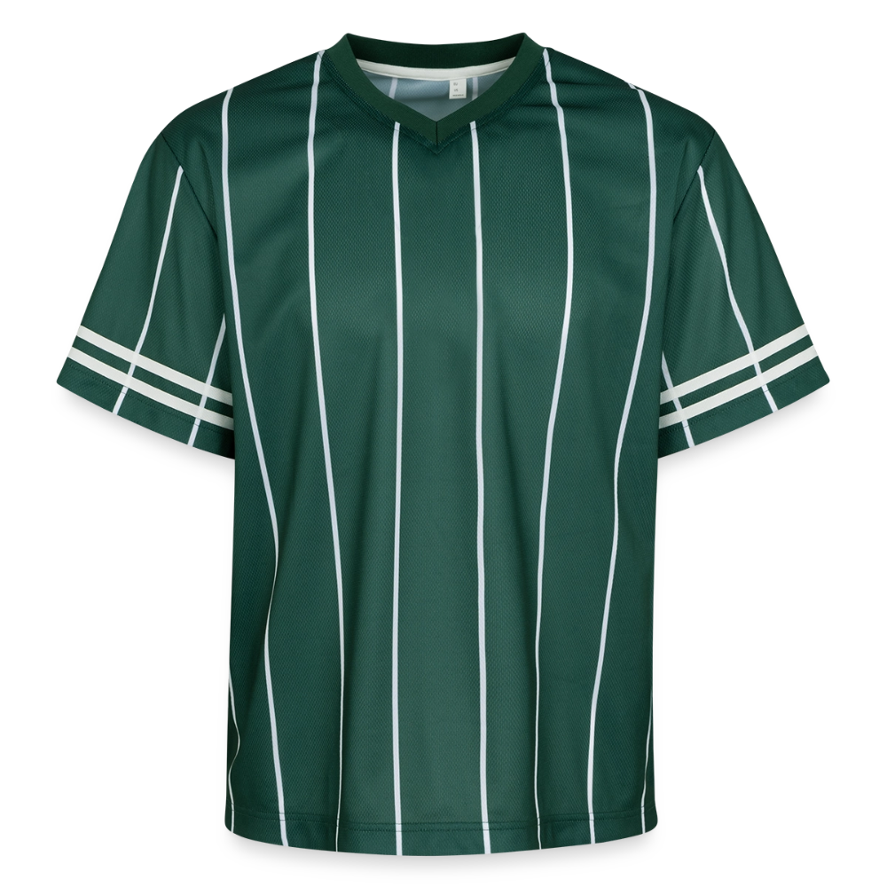 Football T-Shirt - Halloween Jesus Liebt dich Design - Dunkelgrün/Weiß