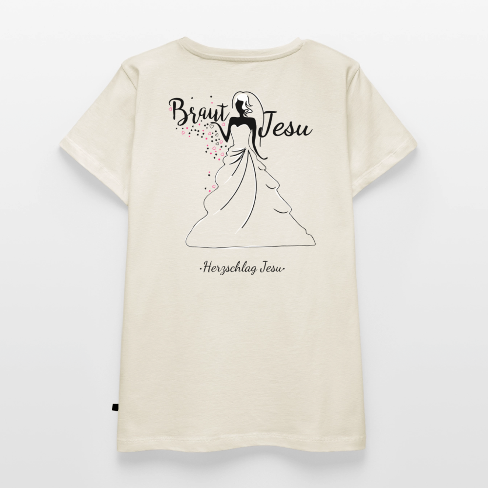 Frauen Premium T-Shirt - Braut Jesu - Naturweiß