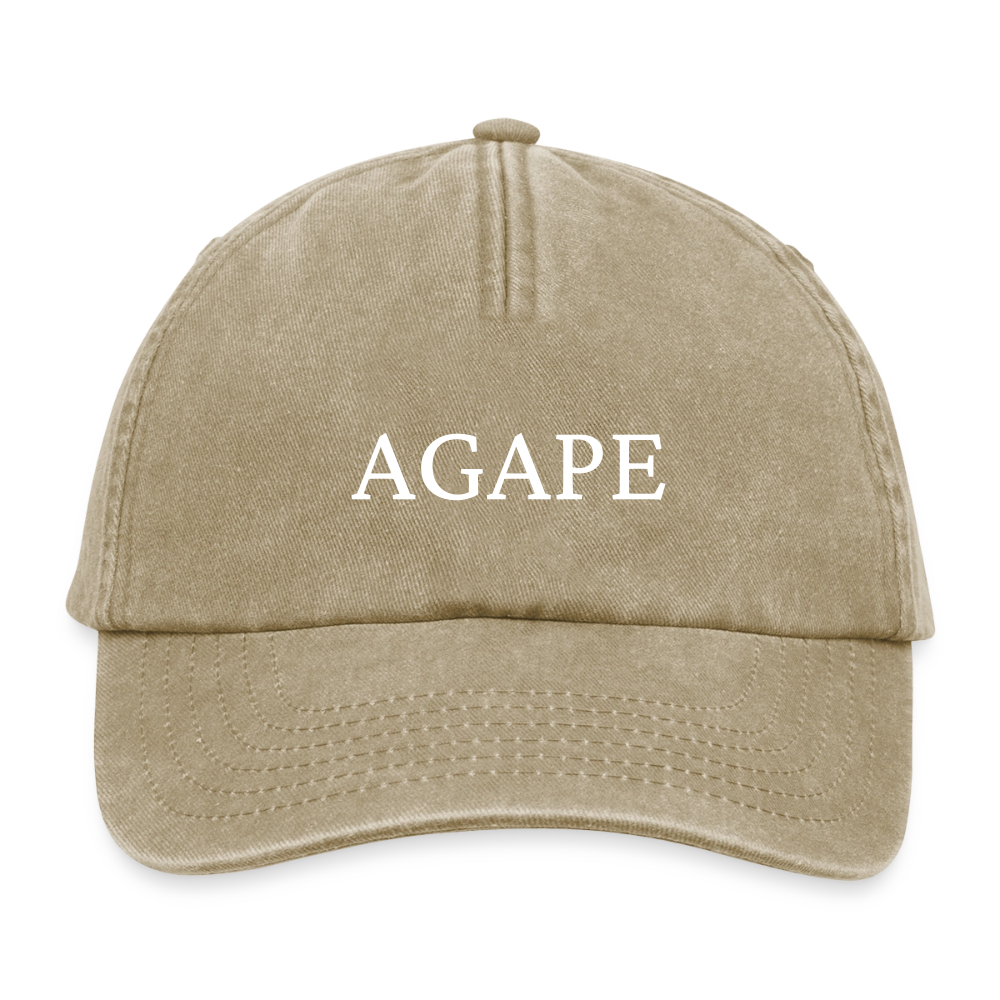 Relaxed Vintage Cap - Agape - Vintage Beige