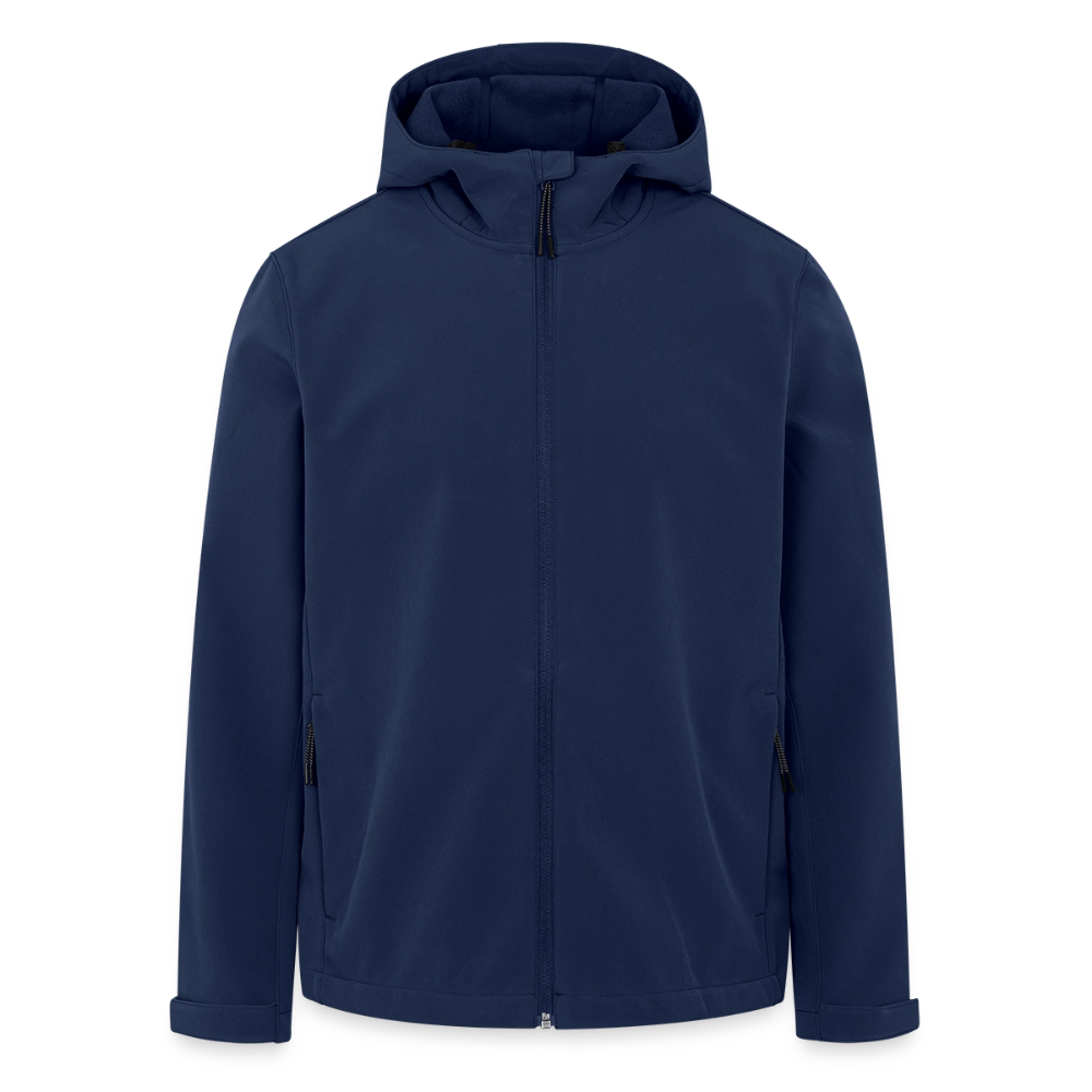 Männer Softshell-Jacke - Johannes 14:6 Jesus ist der Weg, die Wahrheit, das Leben - Navy