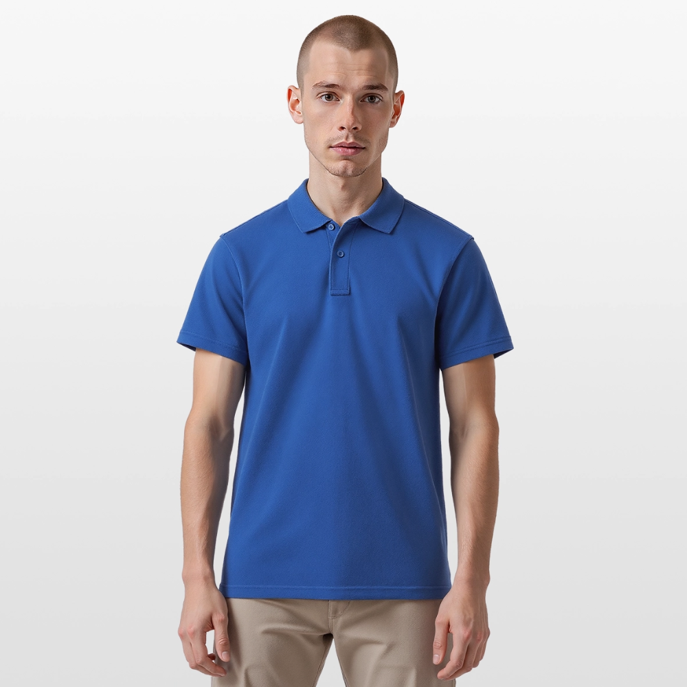 Männer Poloshirt - Jesus Jiwela - Romenes - Royalblau