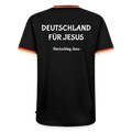 Deutschland - T-Shirt - Deutschland für Jesus - Schwarz/Dreifarbig