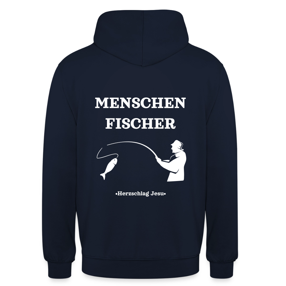 Hoodie -  Menschen Fischer - Navy