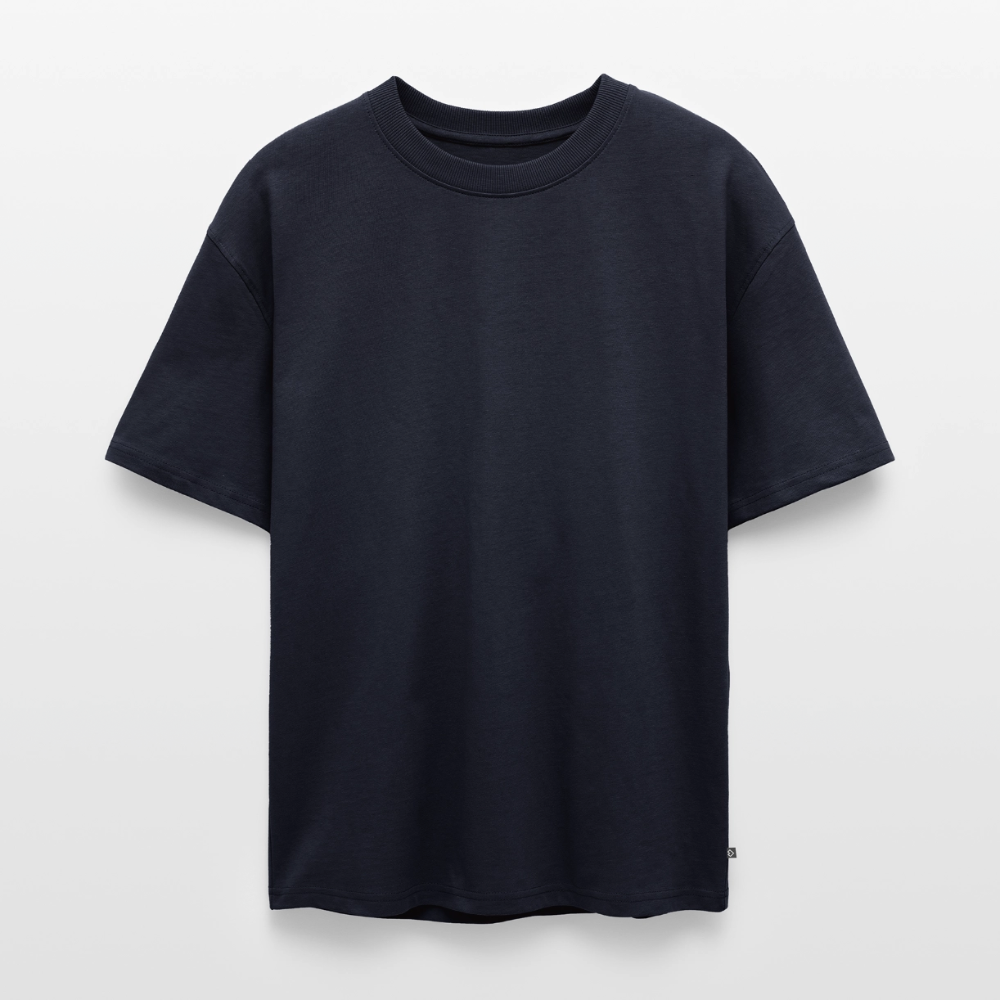Premium Oversized Bio T-Shirt - Kind Gottes - Navy