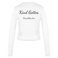 Frauen Langarmshirt - Kind Gottes - Weiß