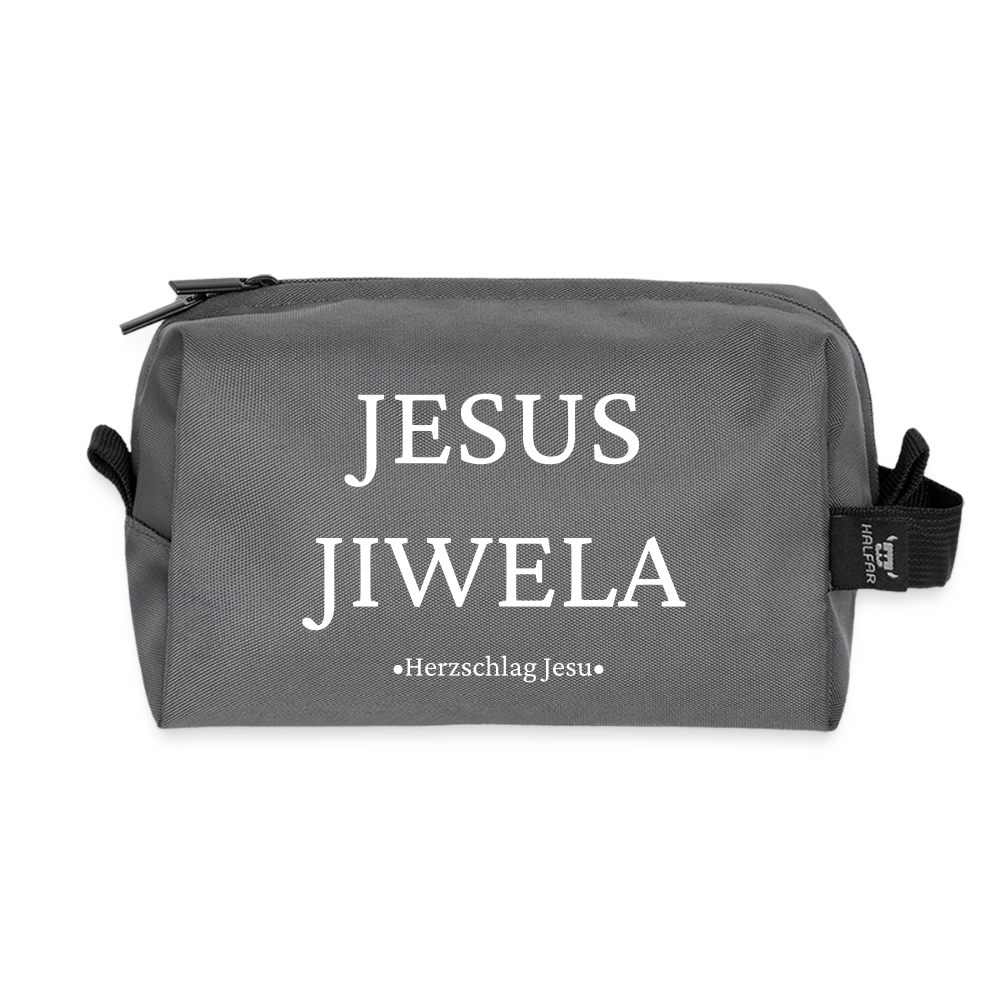 Kulturtasche - Jesus Jiwela - Romenes - Anthrazit