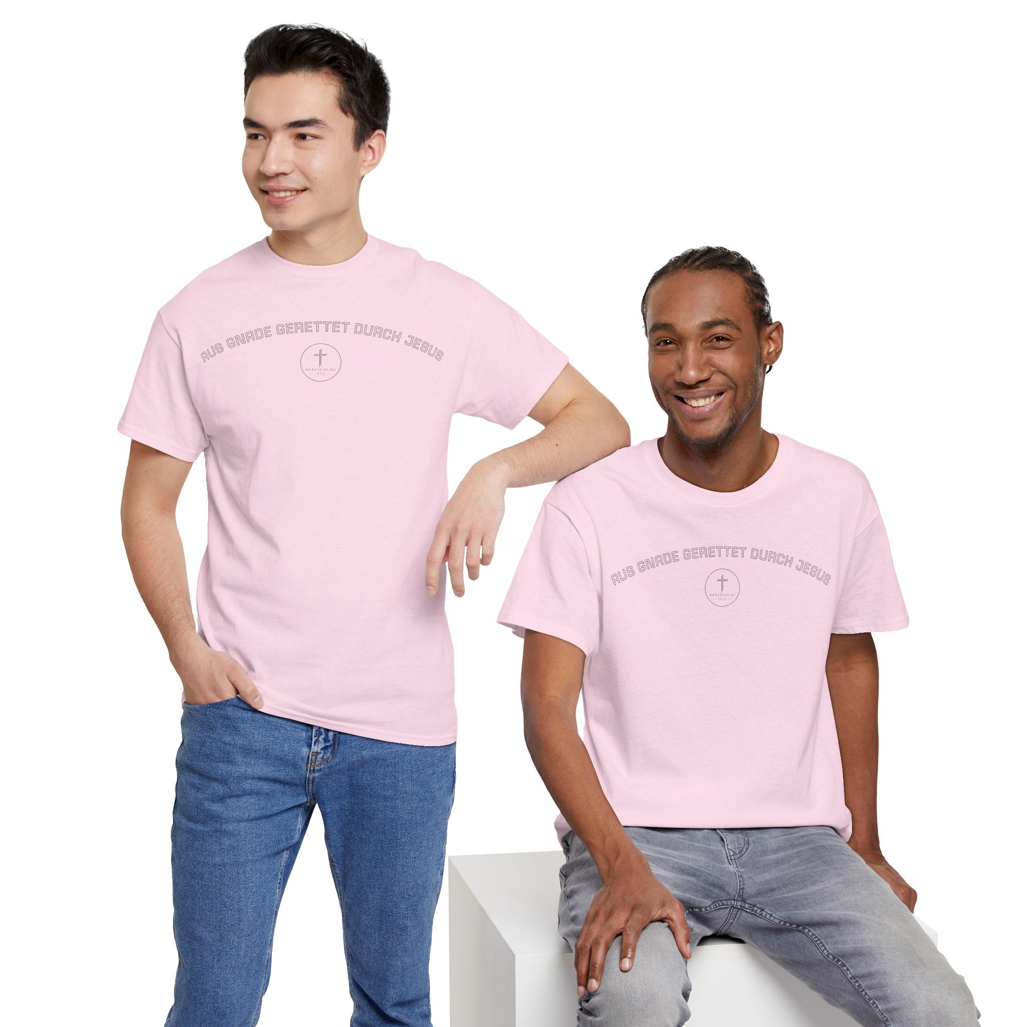 ,,Aus Gnade Gerettet durch Jesus,, T-Shirt