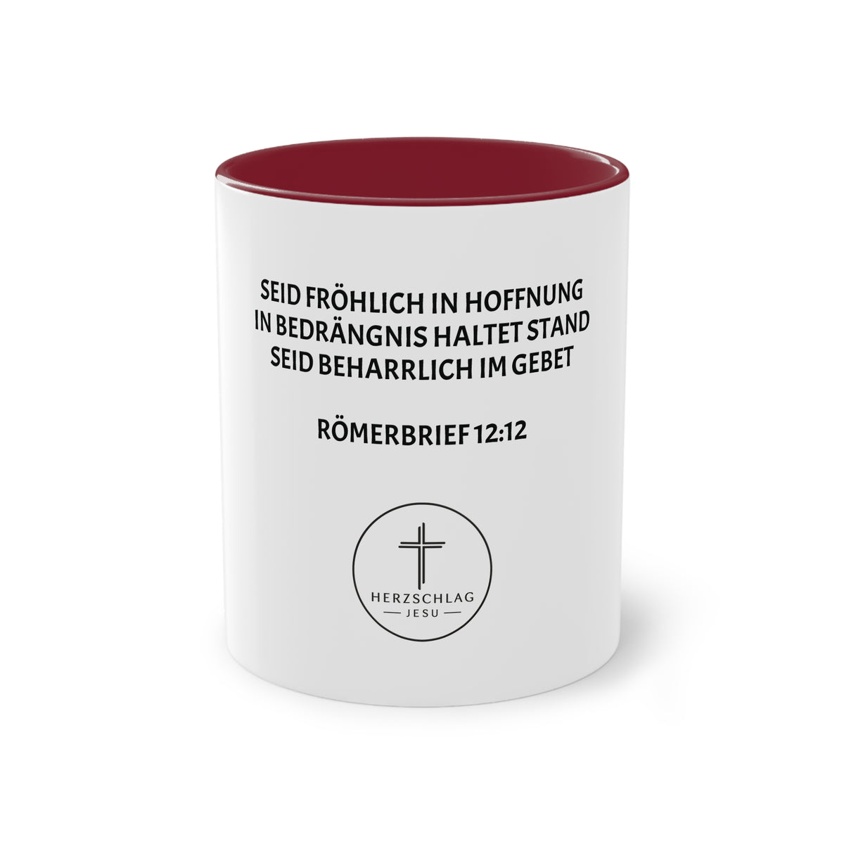 Römer 12:12 - Tasse