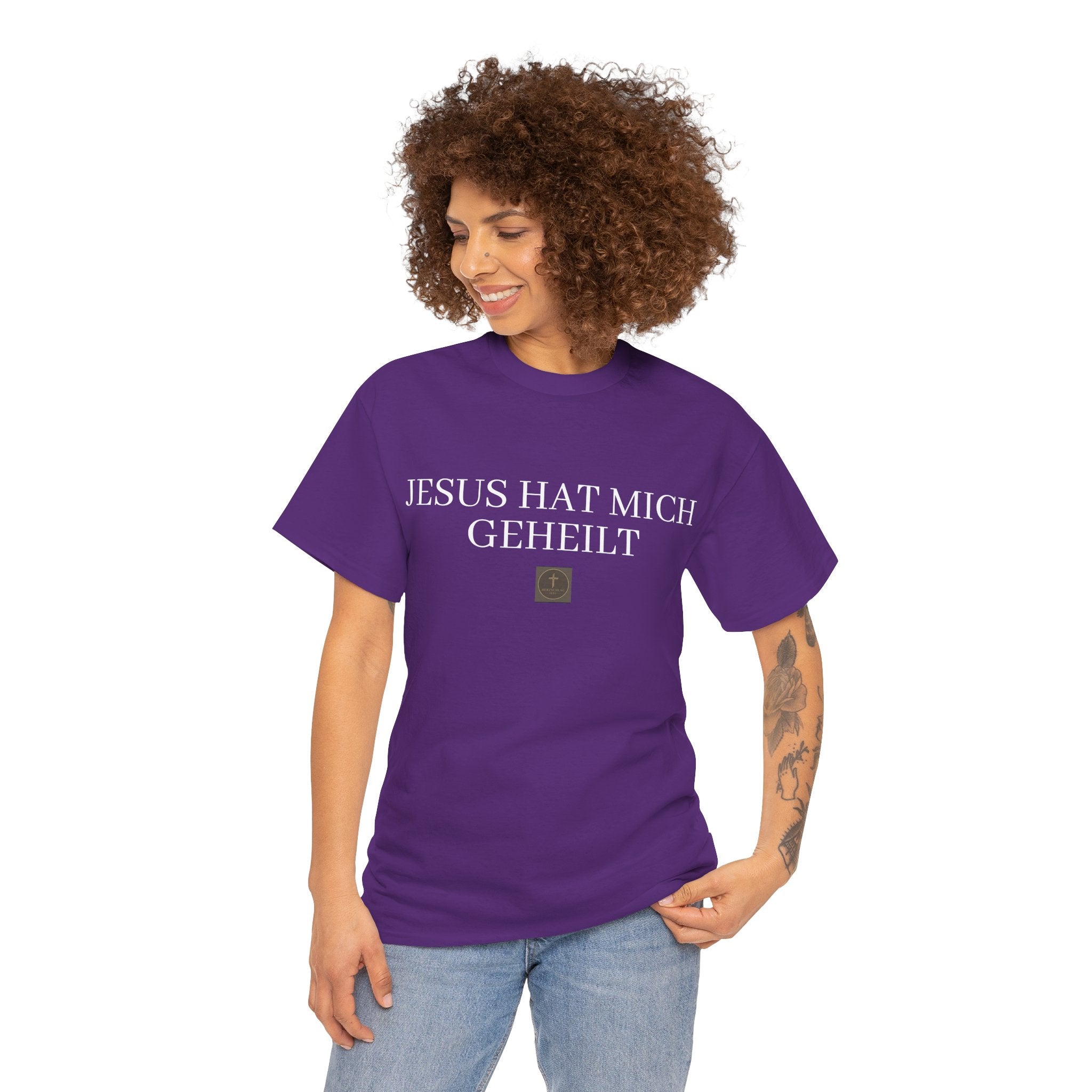 ,,Jesus hat mich geheilt,, - Trage dein Zeugnis - T-Shirt