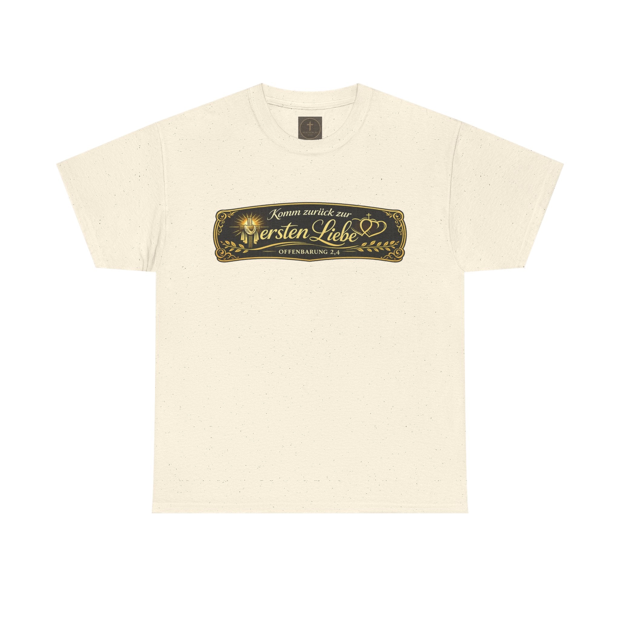 ,,Komm zurück zur ersten Liebe,, Offenbarung 2,4 Design T-Shirt