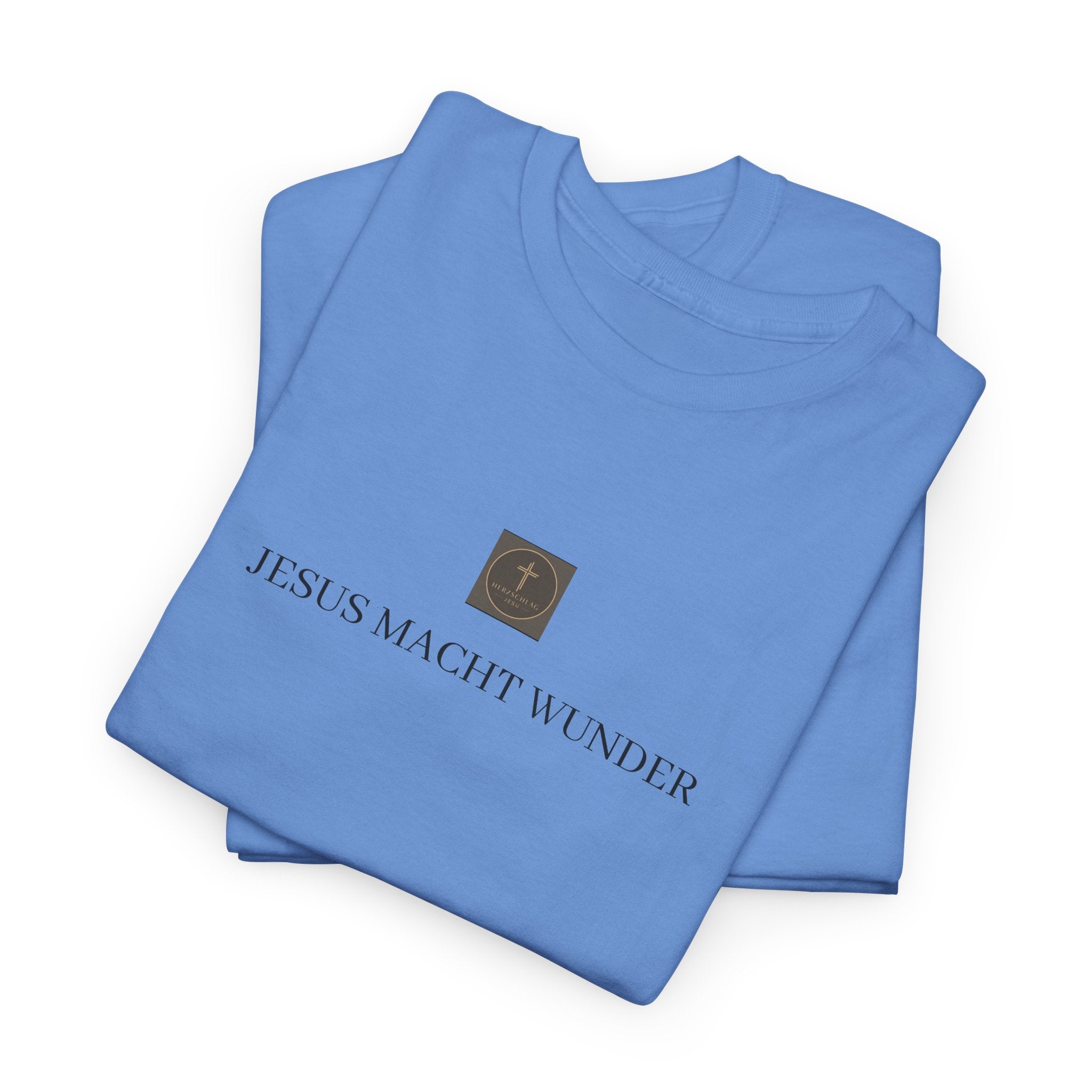 ,,JESUS MACHT WUNDER,, - Schlichtes T-Shirt