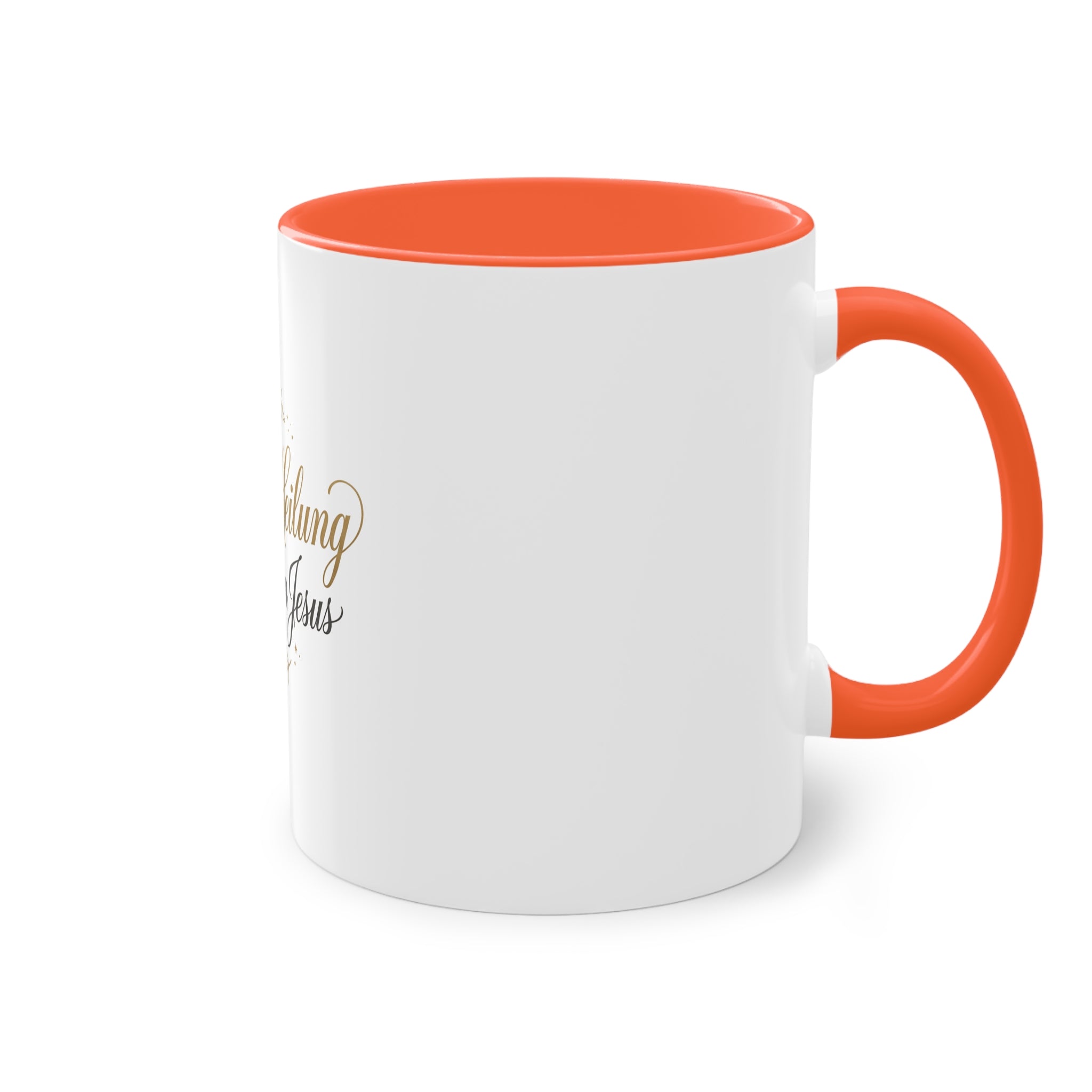 ,,Da ist Heilung im Namen Jesus,, Kaffee Tasse