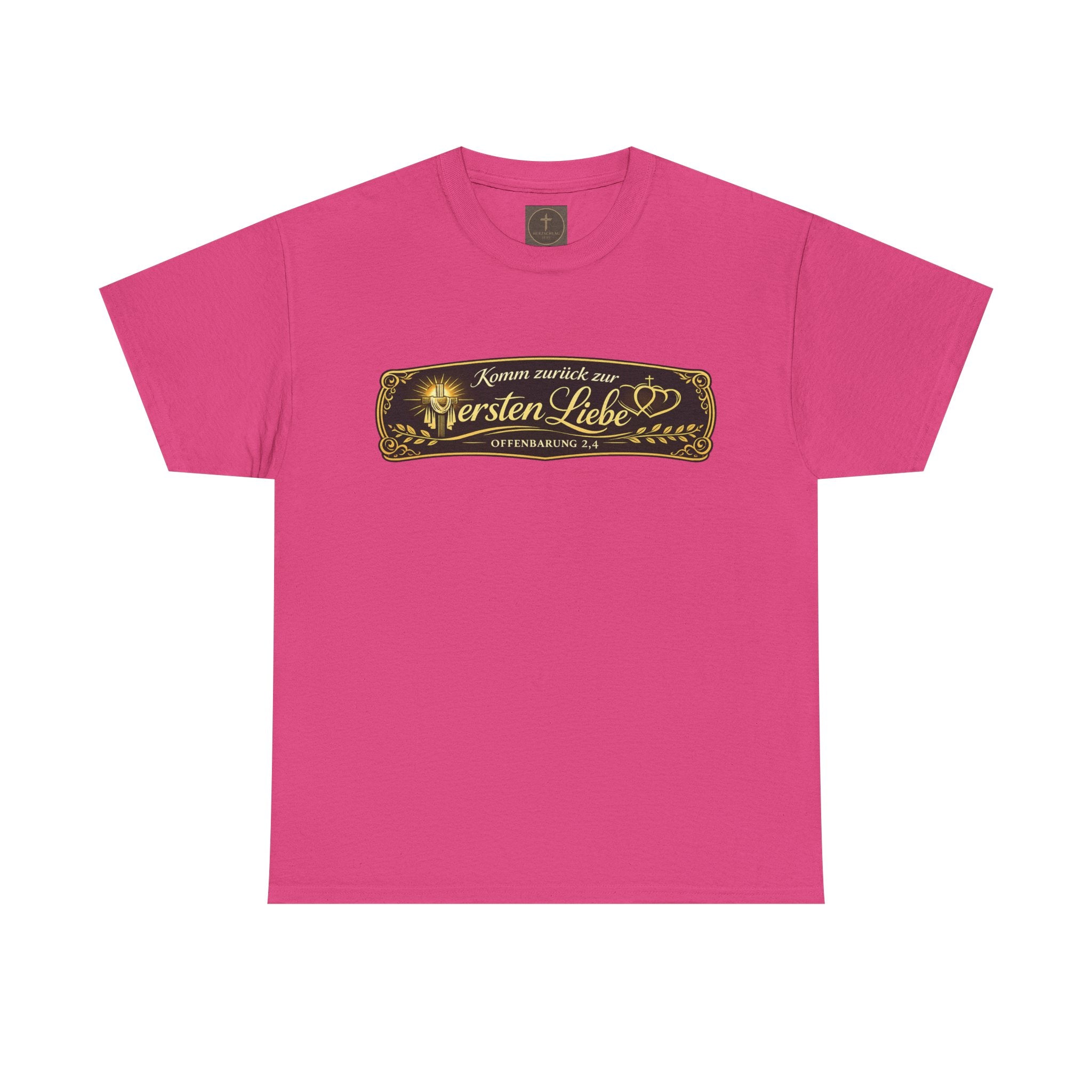 ,,Komm zurück zur ersten Liebe,, Offenbarung 2,4 Design T-Shirt