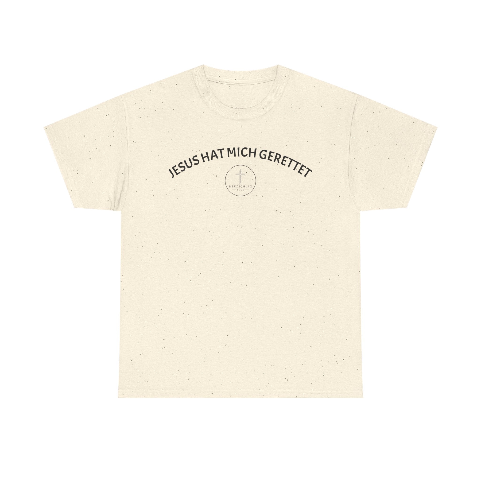 Jesus hat mich gerettet - T-Shirt
