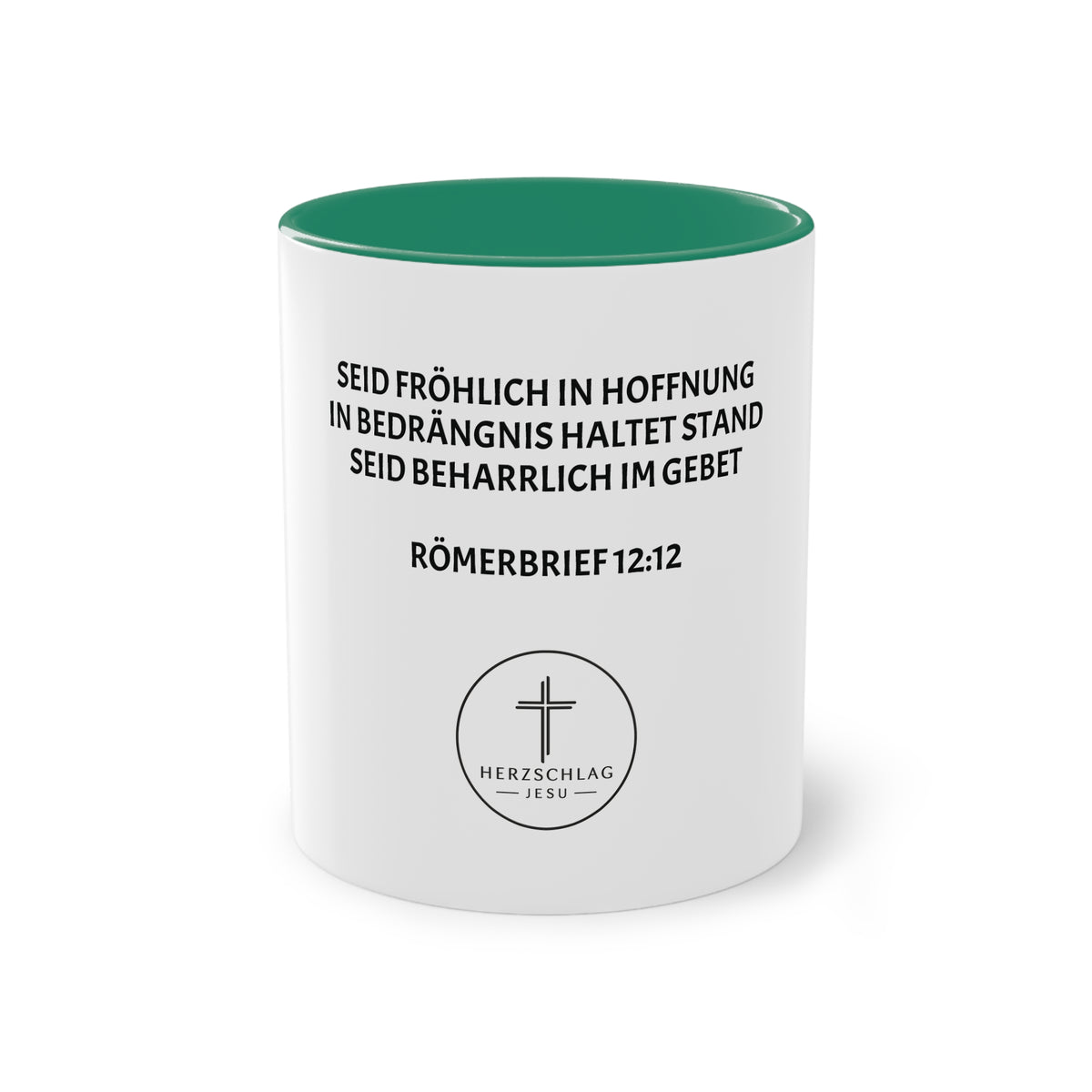 Römer 12:12 - Tasse