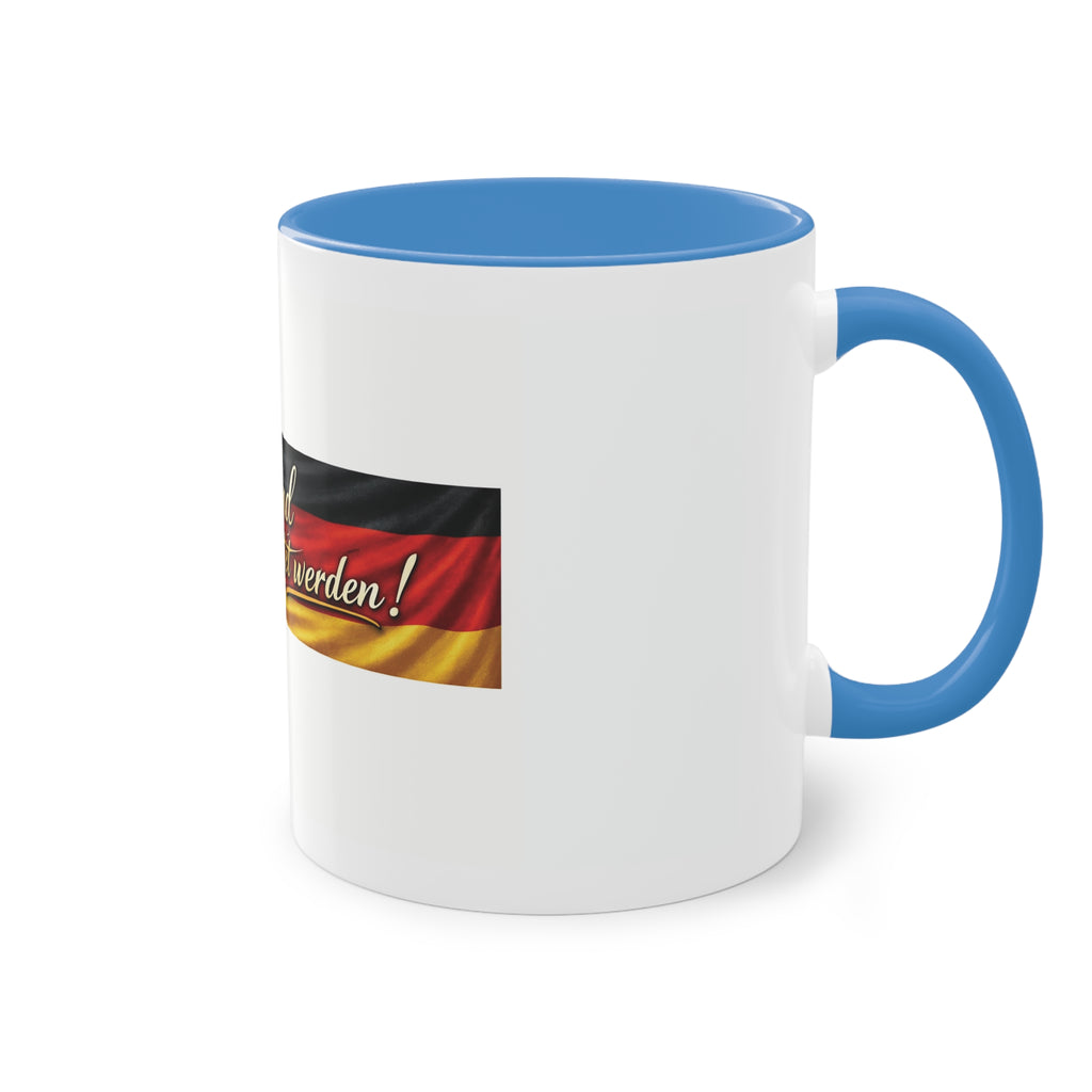 Deutschland soll Errettet werden Kaffee Tasse