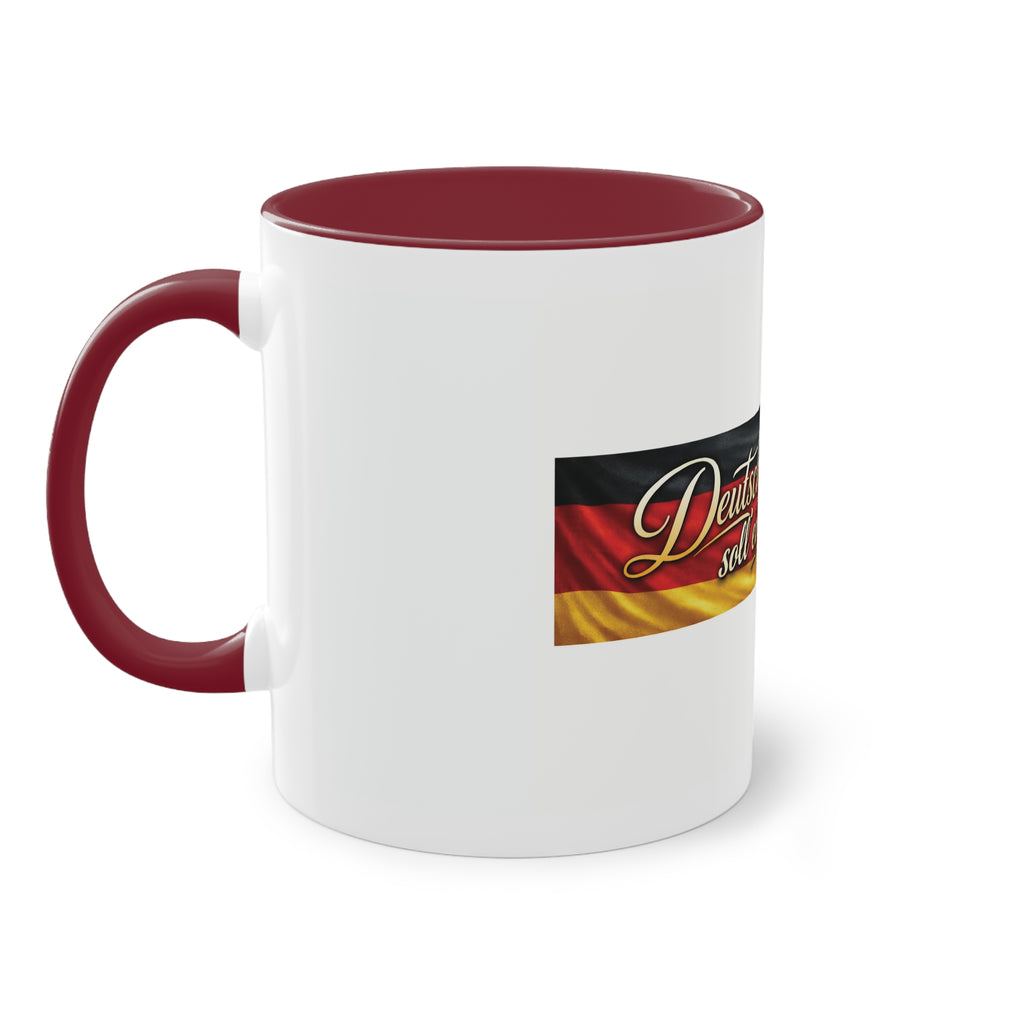 Deutschland soll Errettet werden Kaffee Tasse