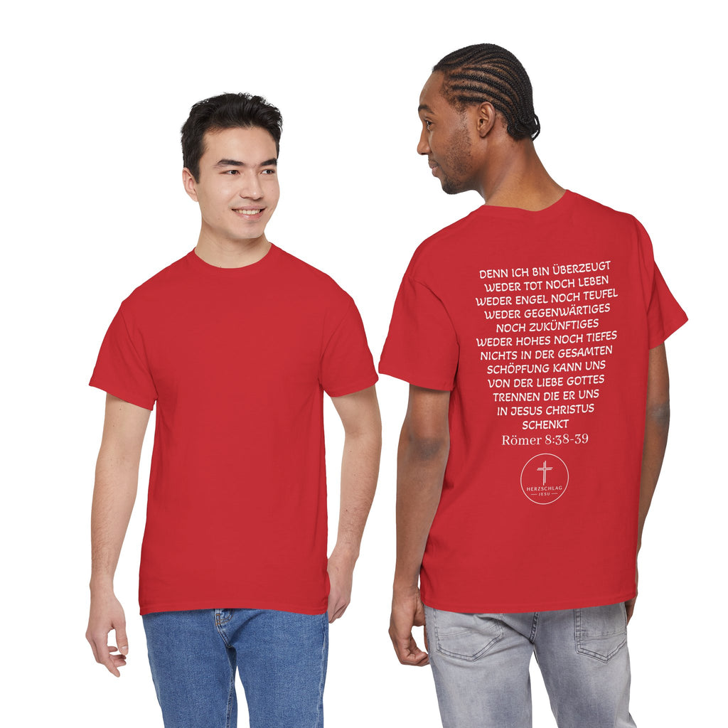 T-Shirt - Römer 8:38-39 nichts kann uns trennen von der Liebe Gottes