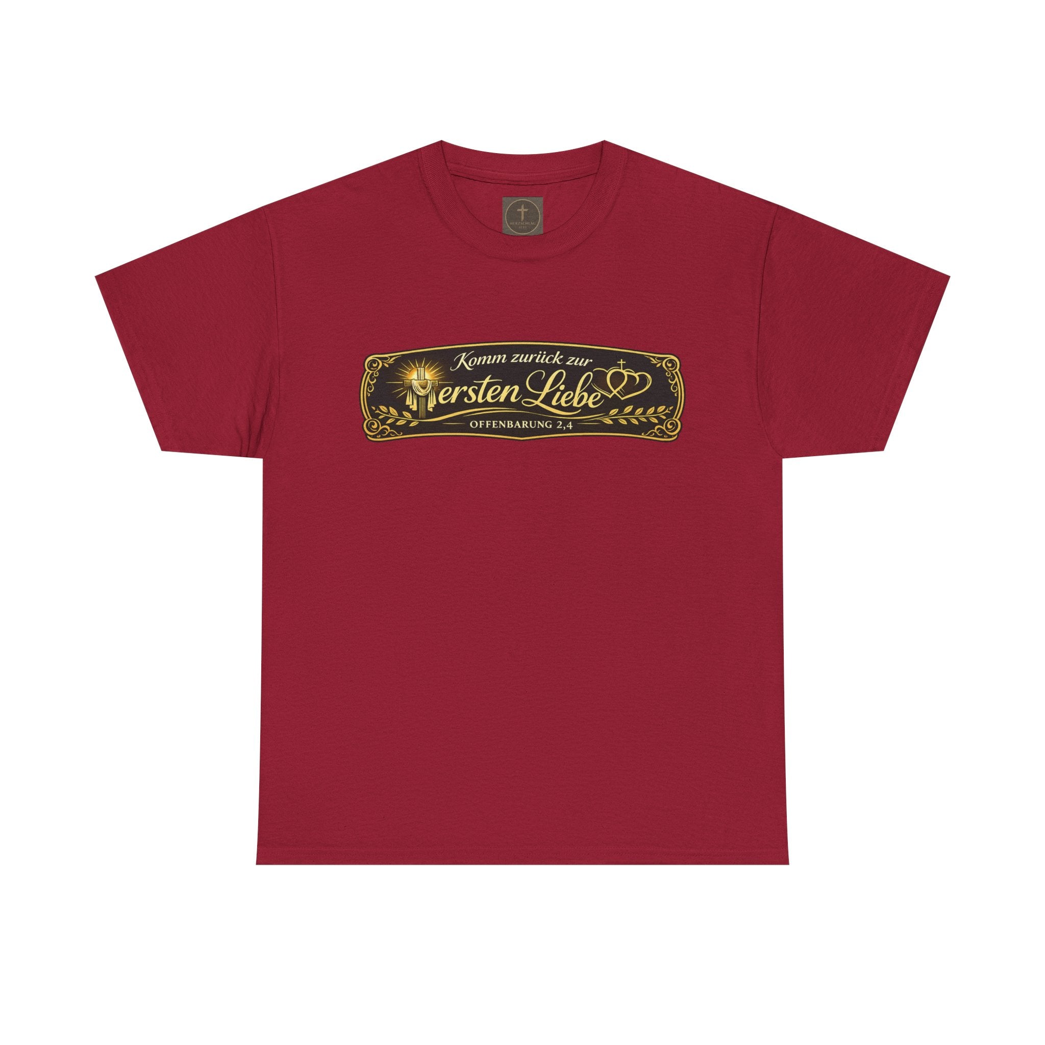 ,,Komm zurück zur ersten Liebe,, Offenbarung 2,4 Design T-Shirt