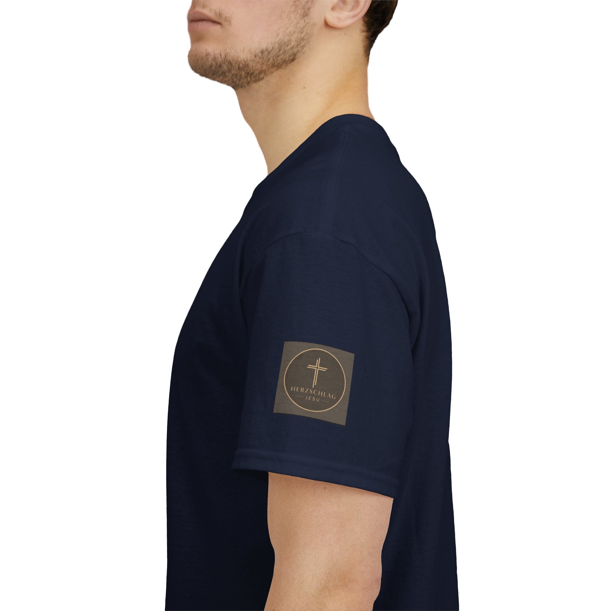 ,,Aus Gnade Gerettet durch Jesus,, Mit Kreuz T-Shirt