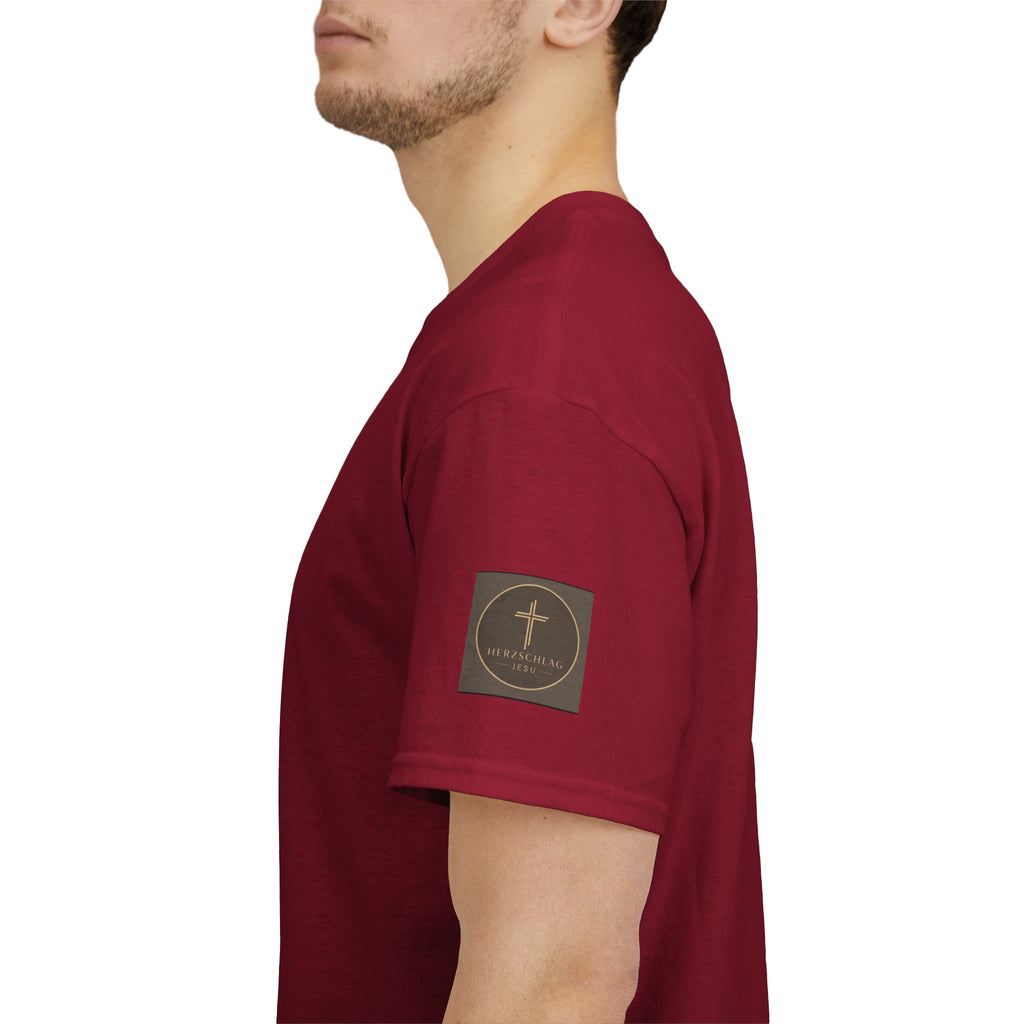 ,,Aus Gnade Gerettet durch Jesus,, Mit Kreuz T-Shirt