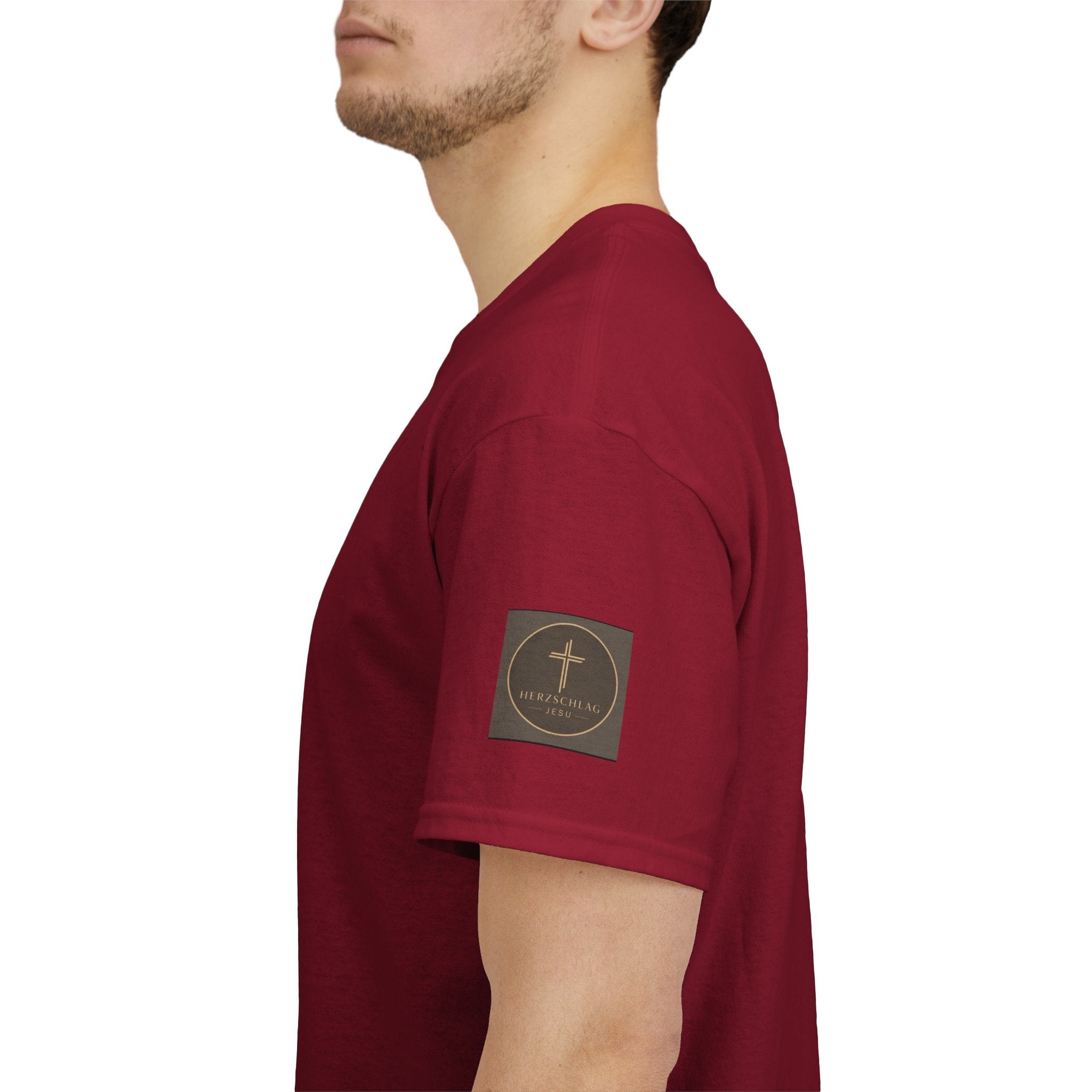 ,,Aus Gnade Gerettet durch Jesus,, Mit Kreuz T-Shirt