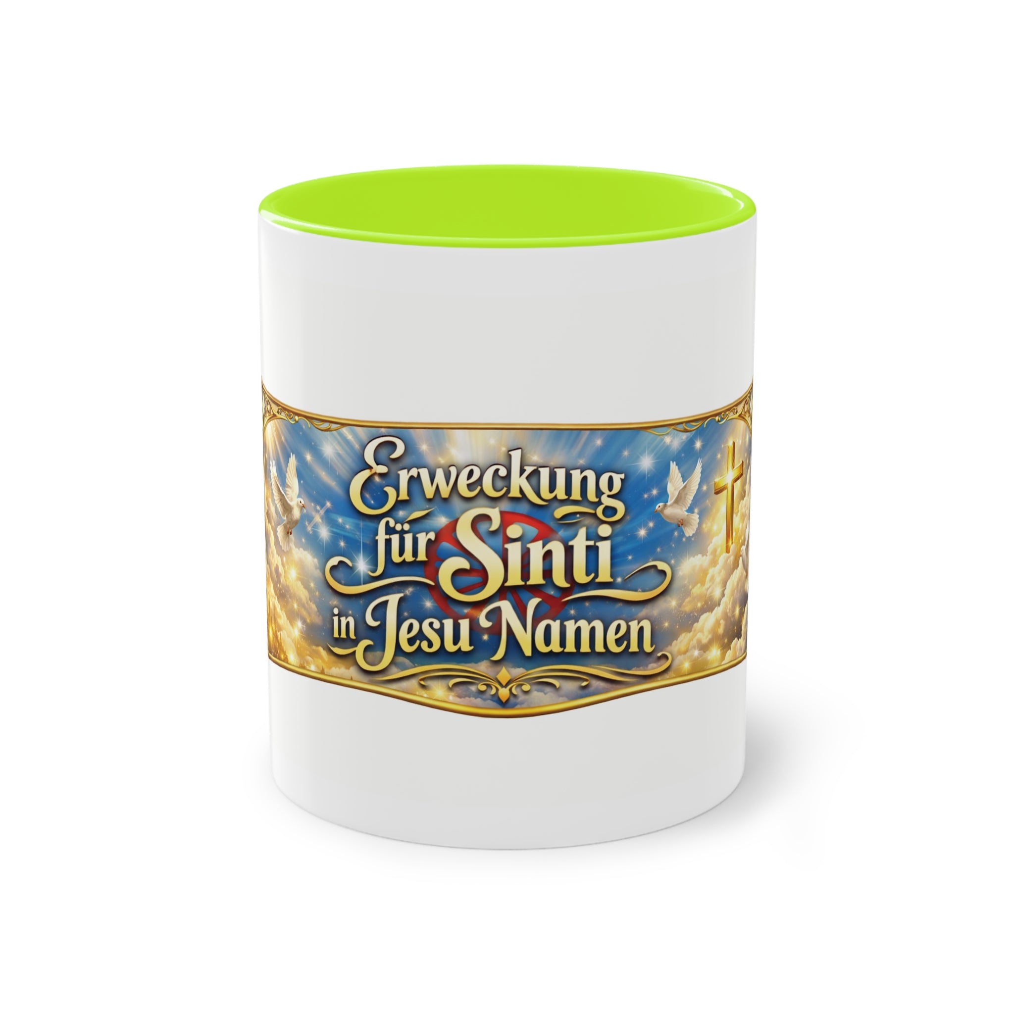 Erweckung für Sinti in Jesu Namen Kaffee Tasse