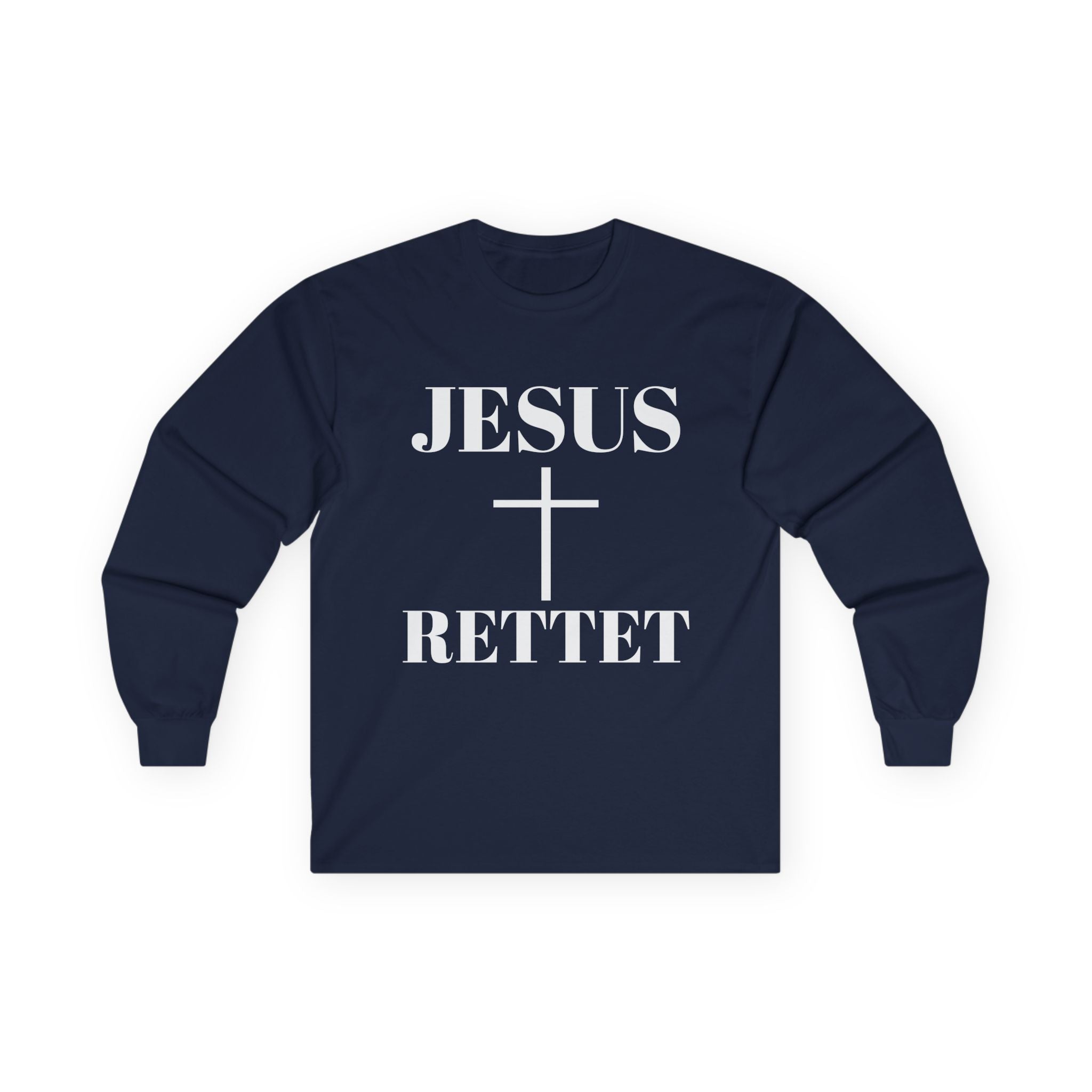 Jesus rettet - Pullover (vorne)