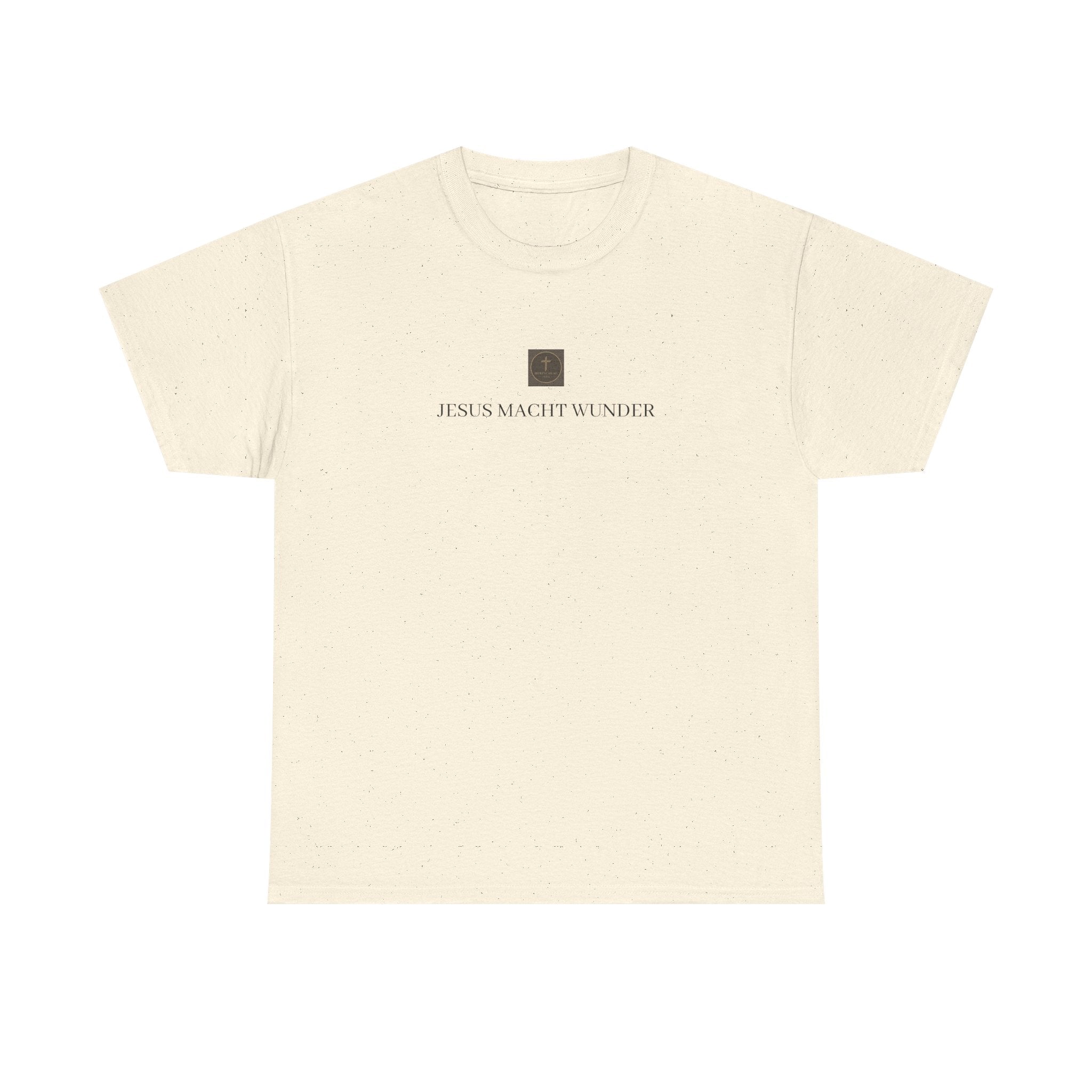 ,,JESUS MACHT WUNDER,, - Schlichtes T-Shirt