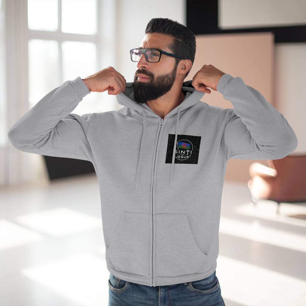 ,,Das Volk Sinti soll Errettet werden,,  Design Zip Hoodie