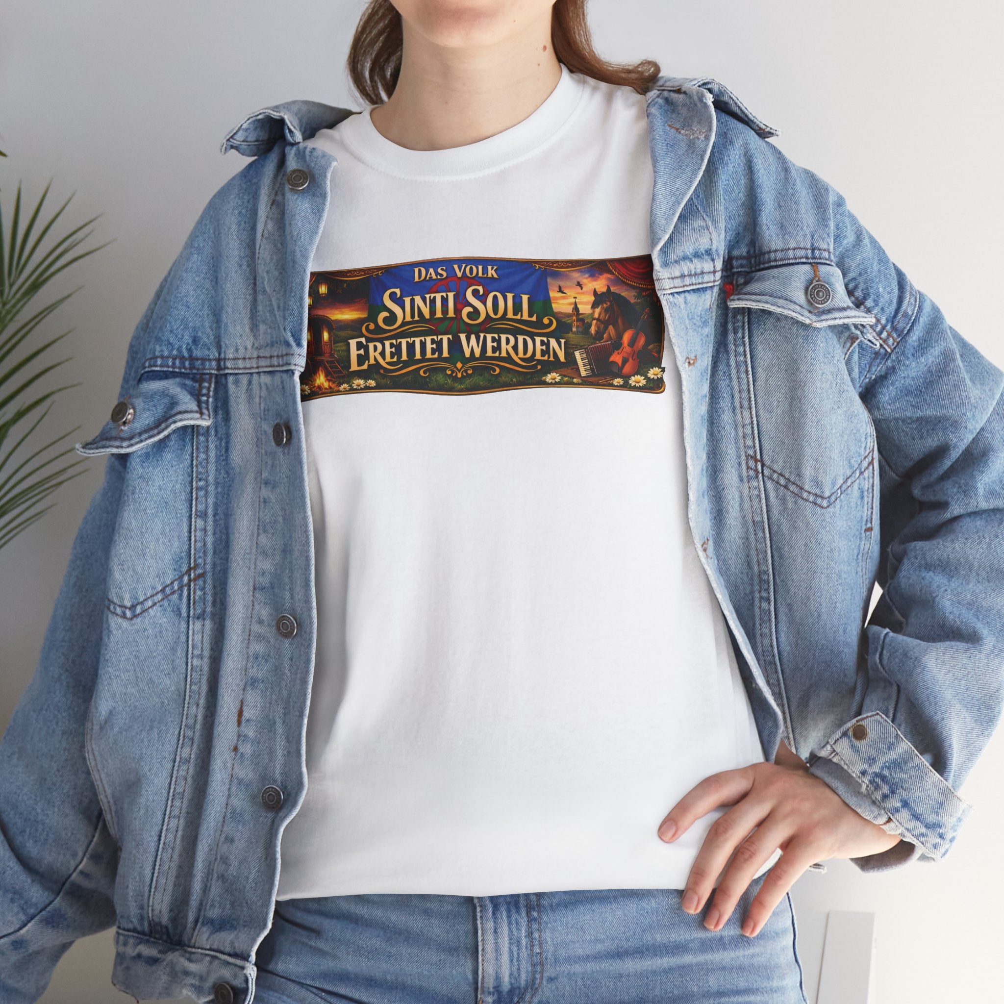 Das Volk Sinti soll Errettet werden Design T-Shirt