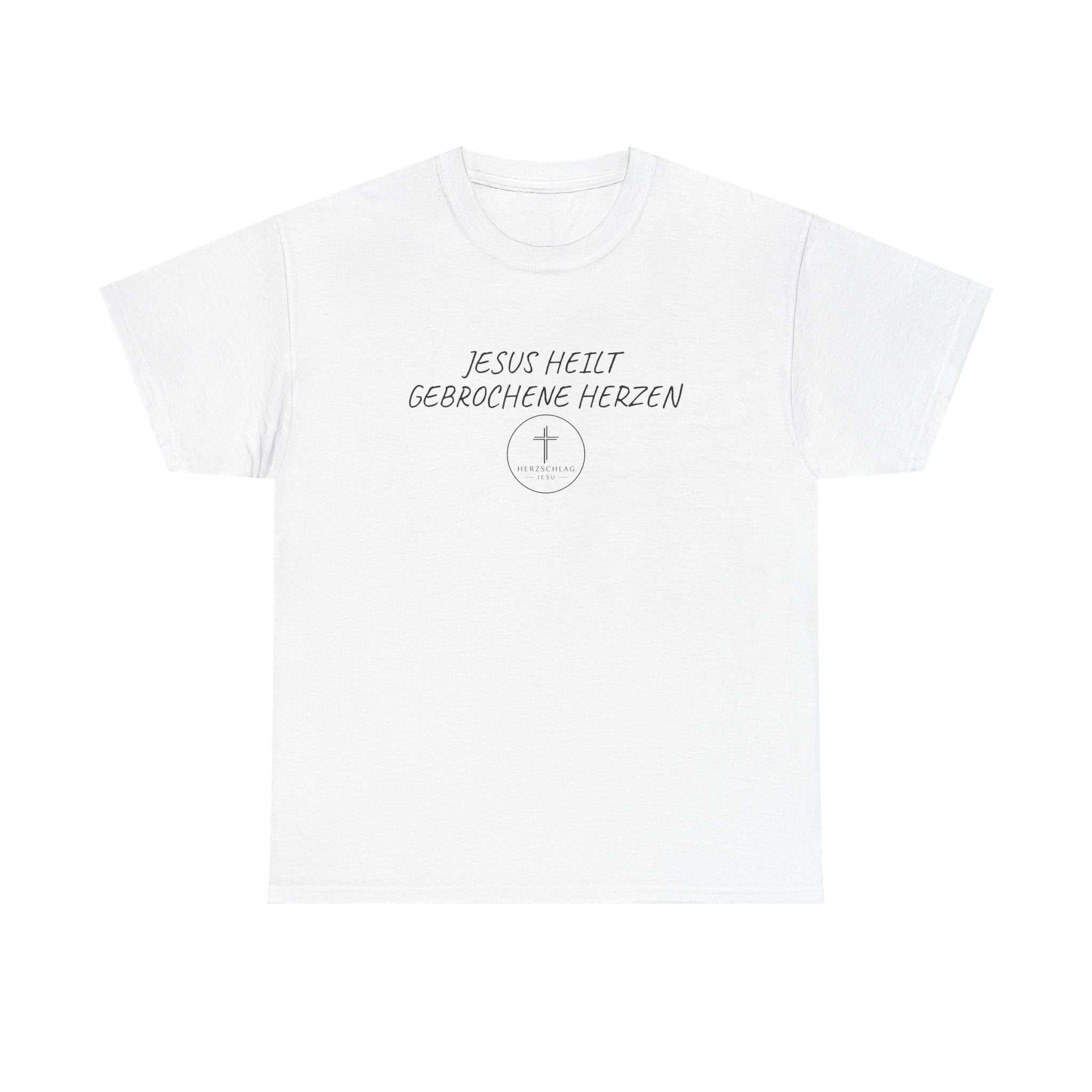 Jesus heilt gebrochene Herzen T-Shirt
