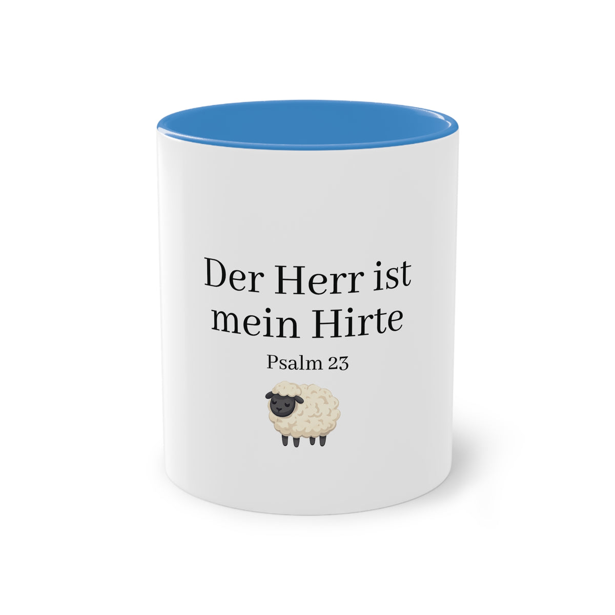 ,,Der Herr ist mein Hirte,, Psalm 23 -Tasse
