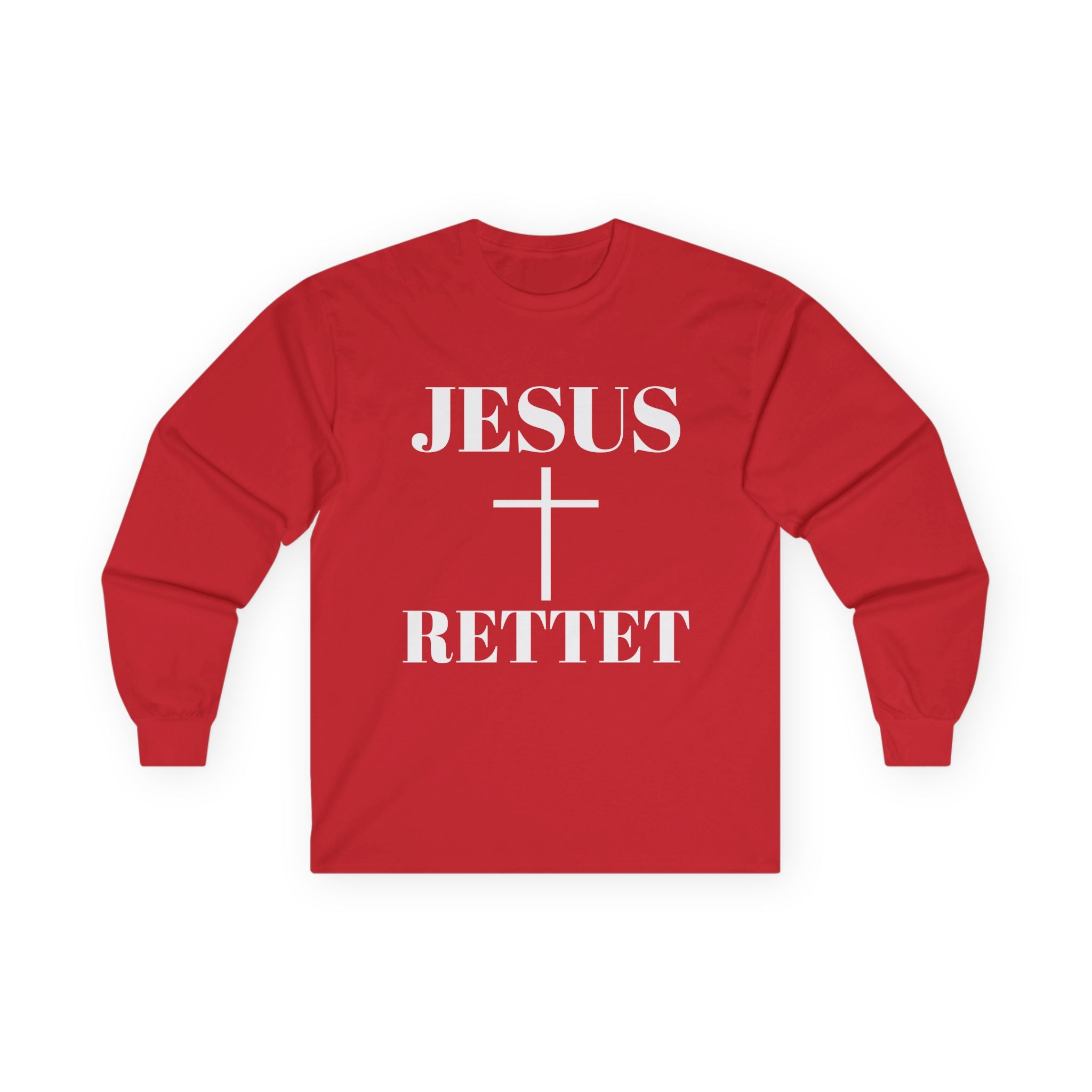 Jesus rettet - Pullover (vorne)