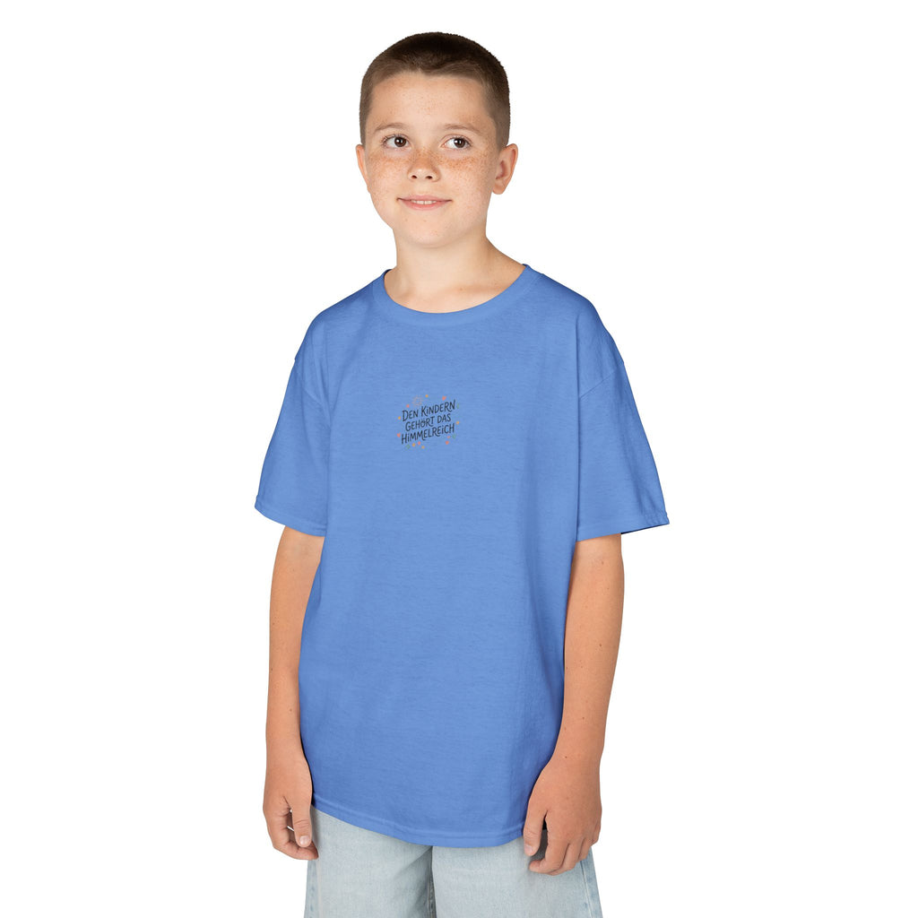 Kinder T‑Shirt — "Den Kindern gehört das Himmelreich"