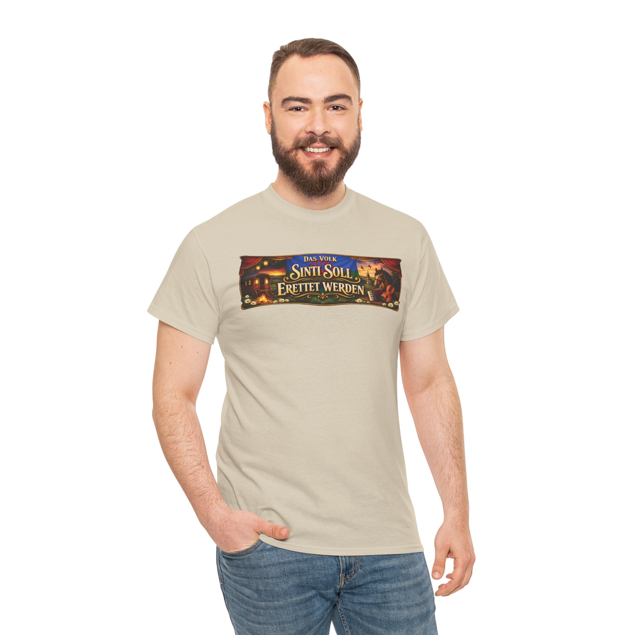 Das Volk Sinti soll Errettet werden Design T-Shirt