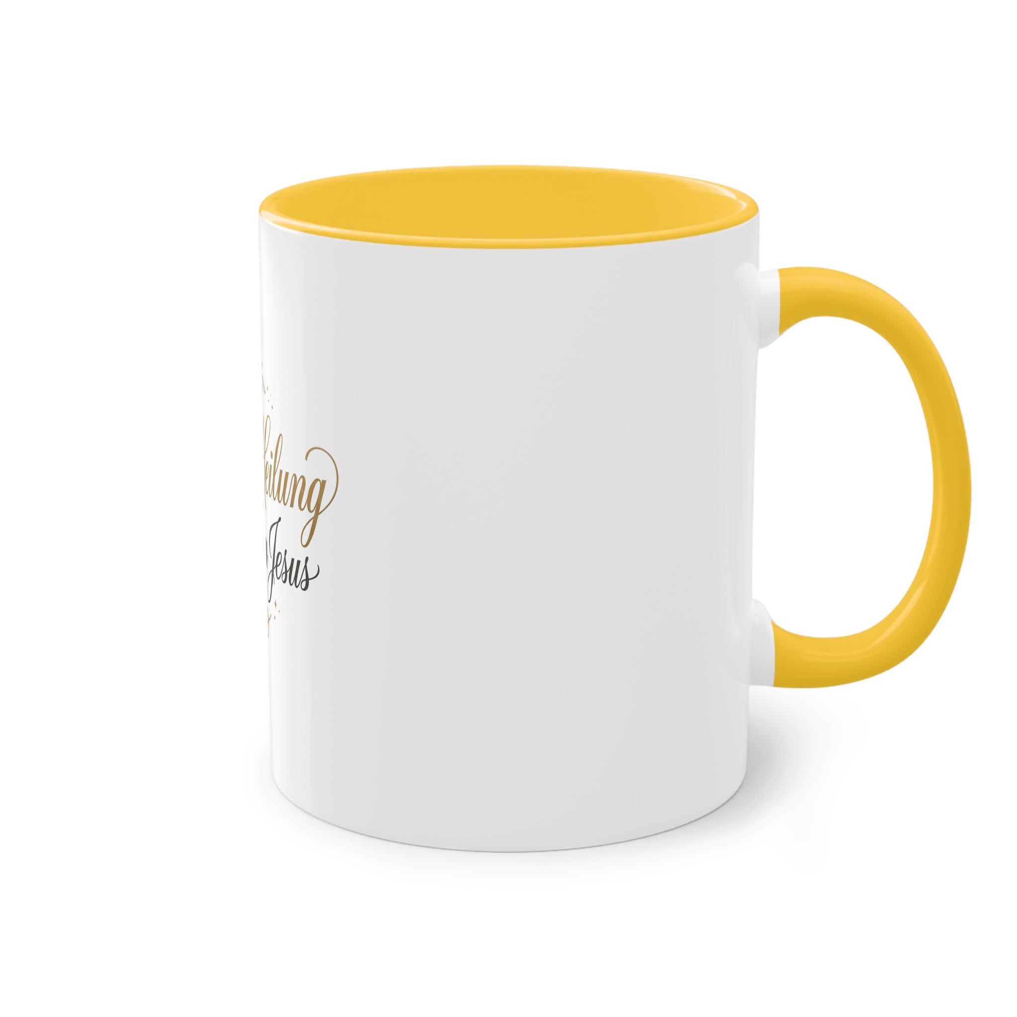 ,,Da ist Heilung im Namen Jesus,, Kaffee Tasse