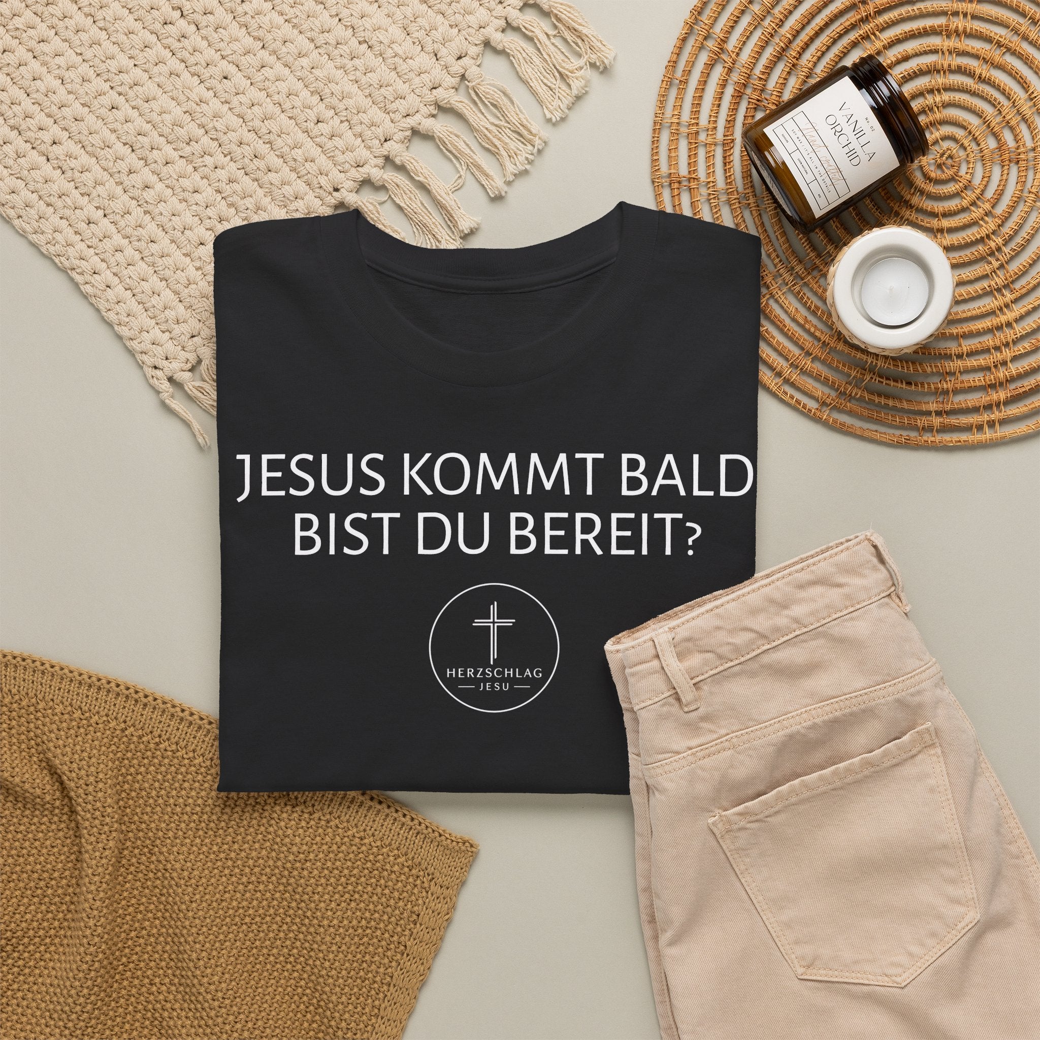 ,,Jesus kommt bald bist du bereit?,, - T-Shirt
