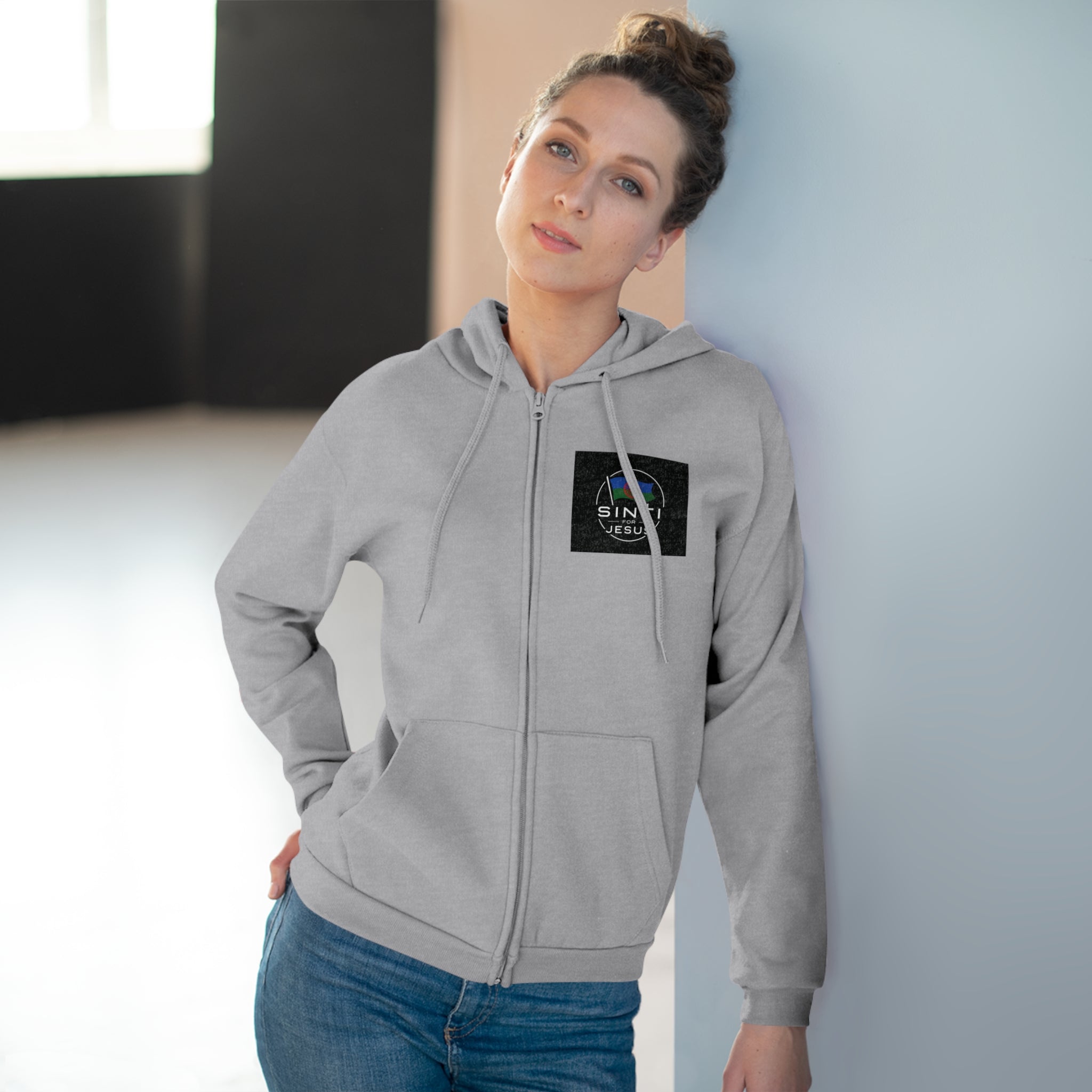 ,,Das Volk Sinti soll Errettet werden,,  Design Zip Hoodie