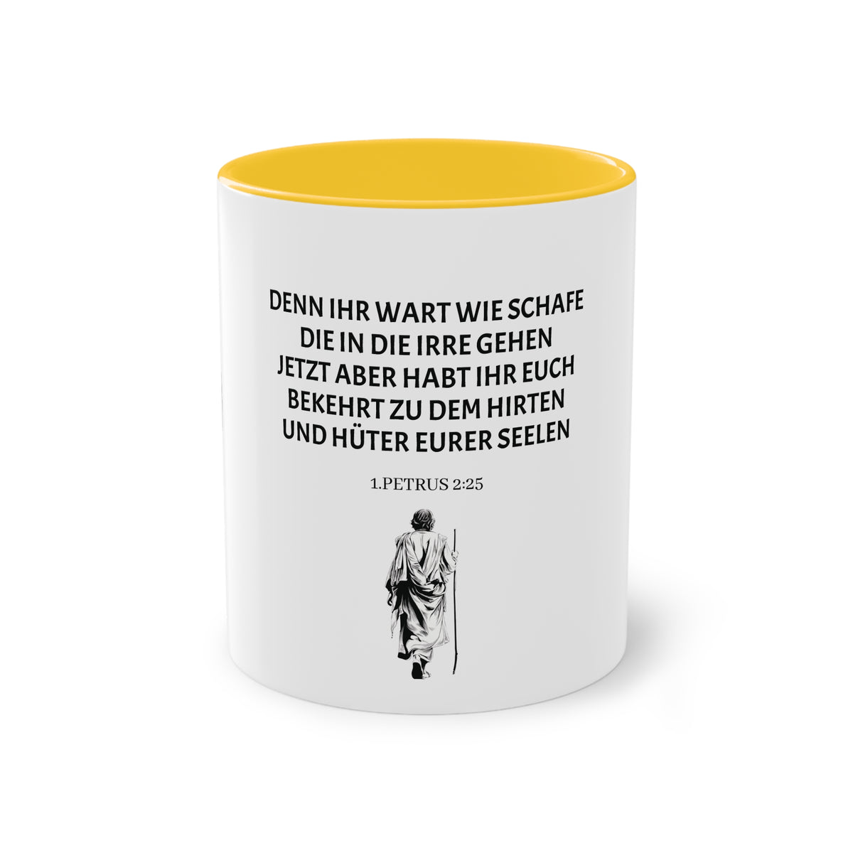1.Petrus 2:25 - Tasse
